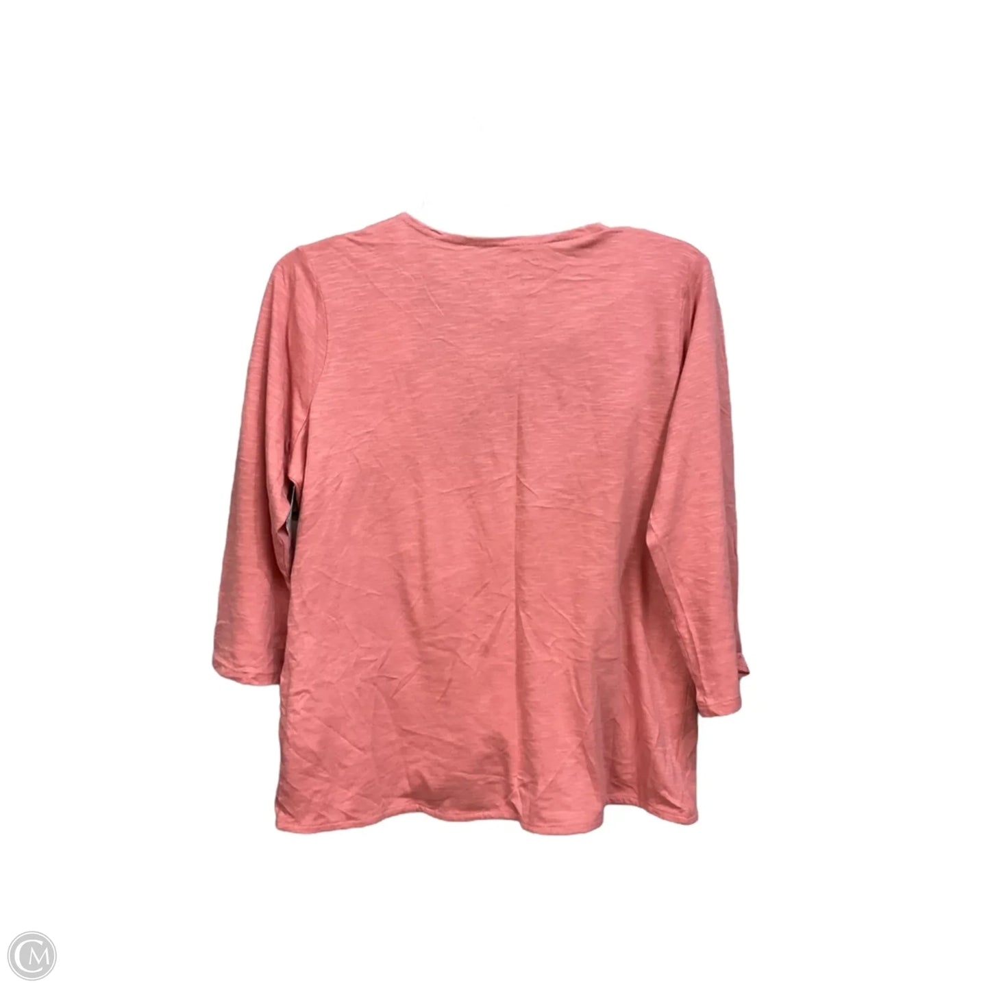 Top 3/4 Sleeve Basic By Pure Jill In Pink, Size: Sp