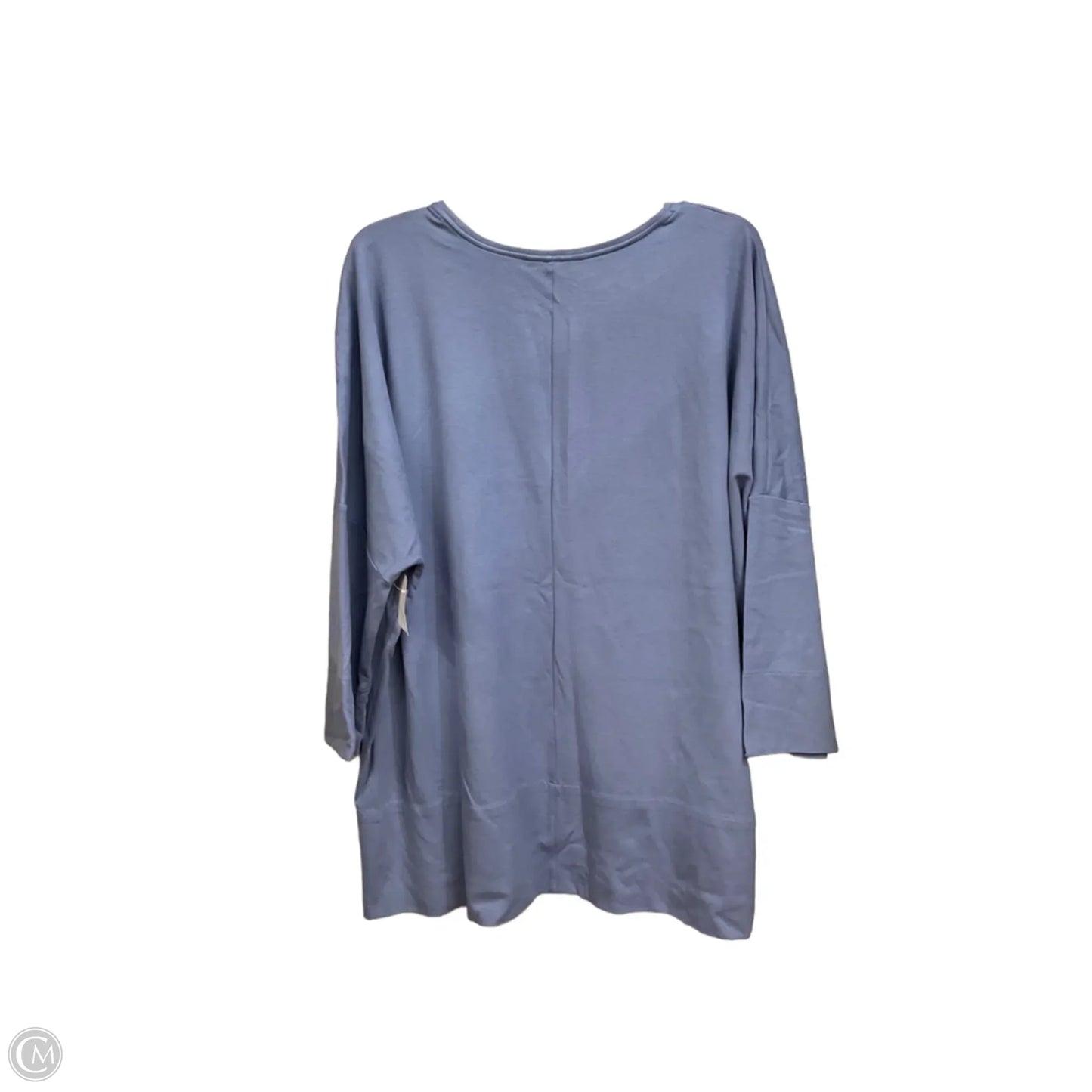 Top 3/4 Sleeve Basic By J. Jill In Blue, Size: Xl