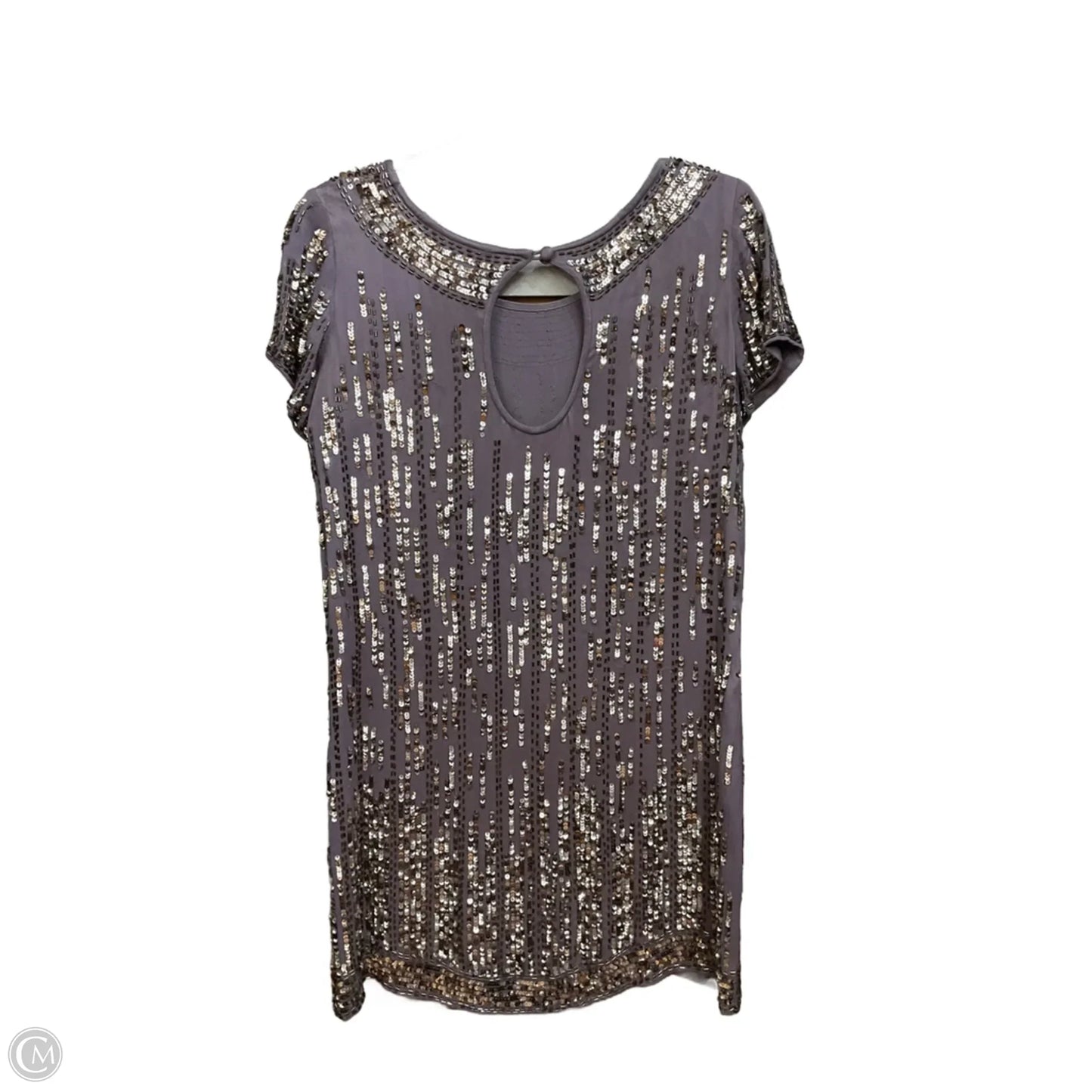 Tunic Short Sleeve By French Connection In Purple, Size: M