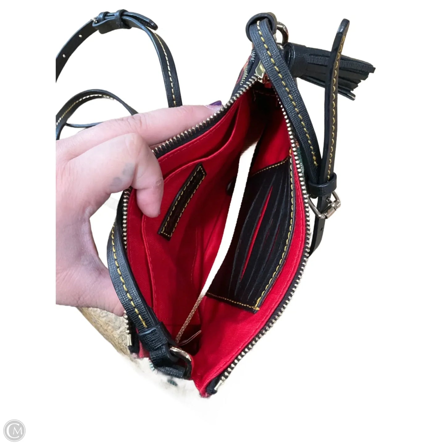 Crossbody Designer By Dooney And Bourke, Size: Small