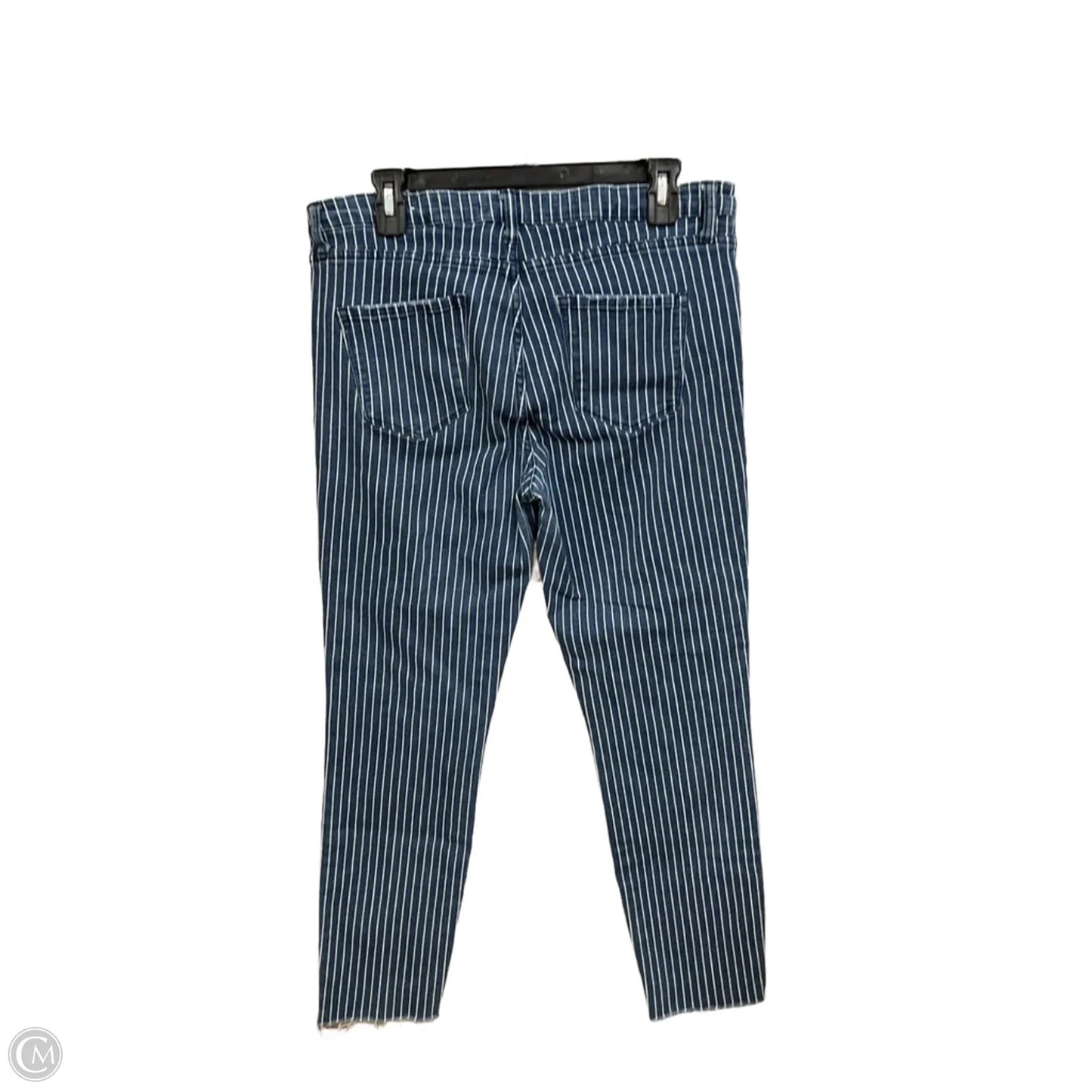 Pants Other By Sts Blue In Striped Pattern, Size: 8