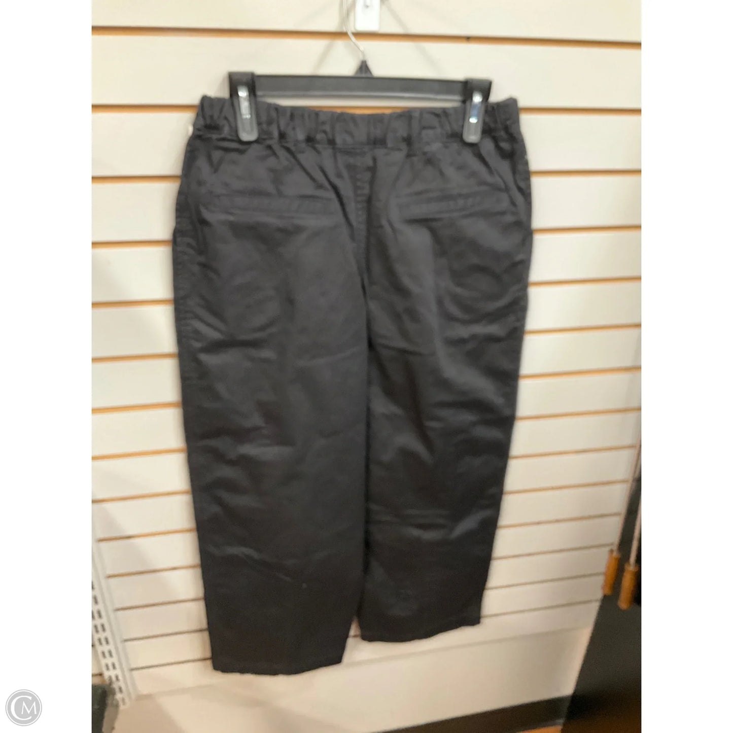 Pants Wide Leg By Topshop In Black, Size: 6