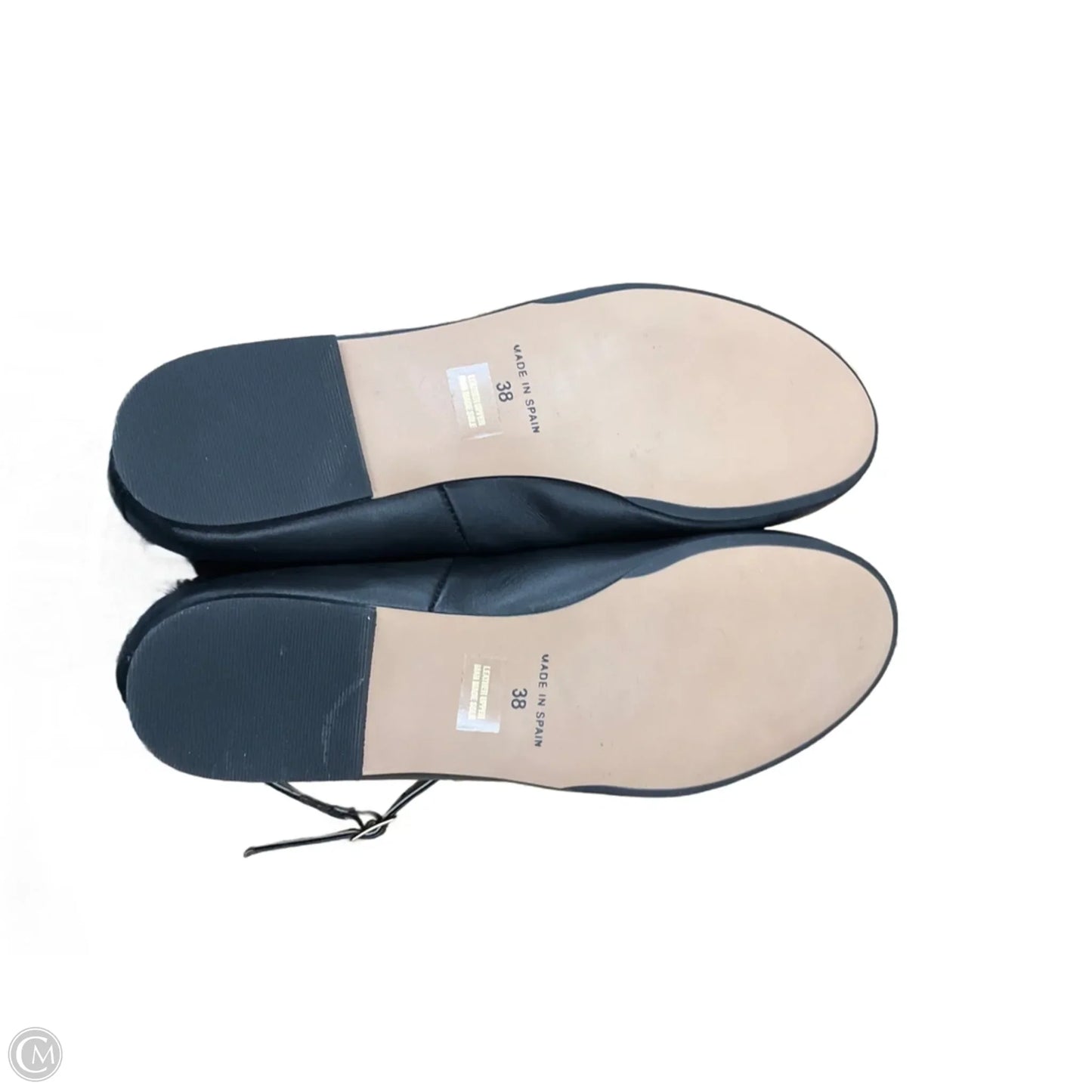 Shoes Flats By Clothes Mentor In Black, Size: 7.5