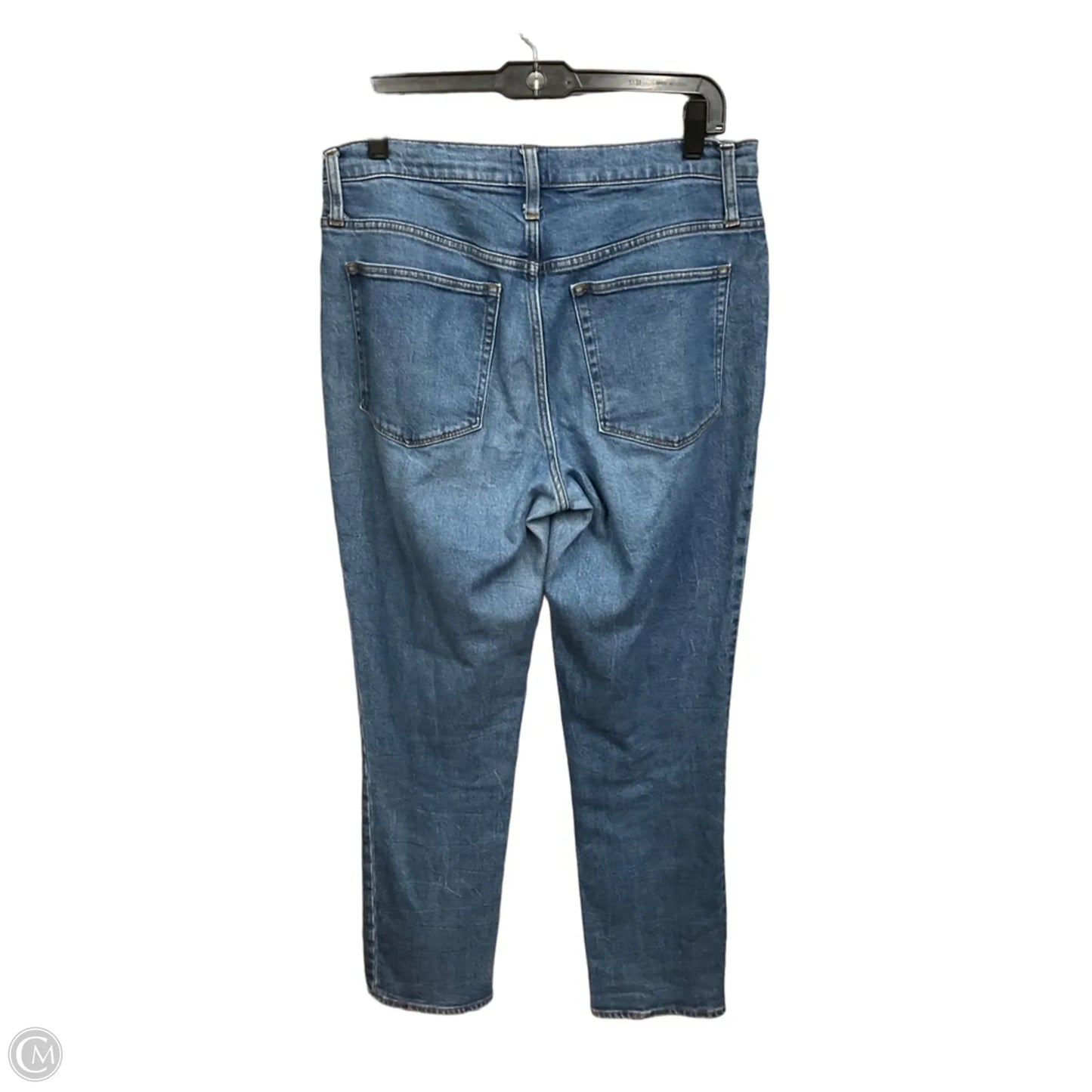 Jeans Straight By J. Crew In Blue Denim, Size: 8