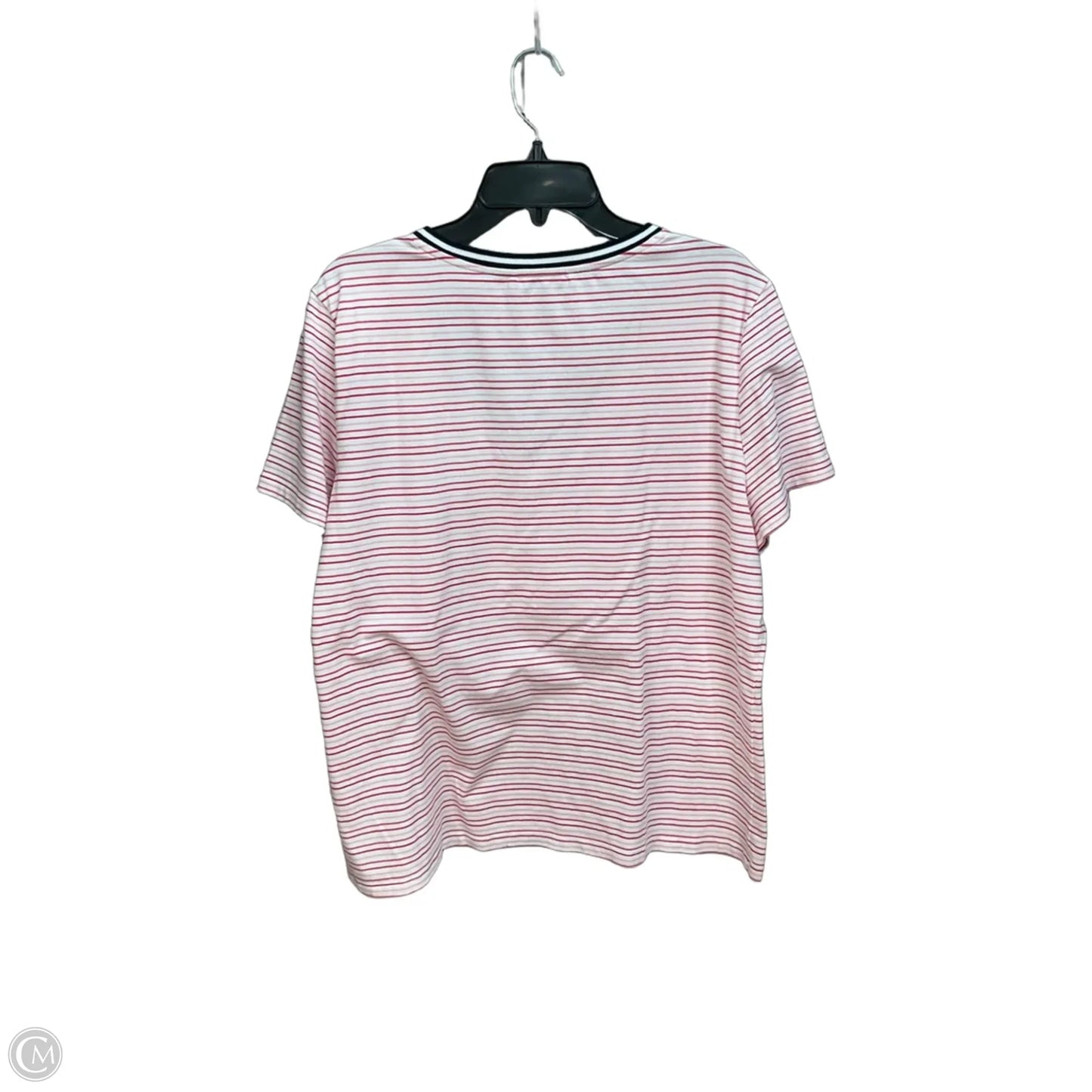 Top Short Sleeve By Tommy Hilfiger In Striped Pattern, Size: Xxl