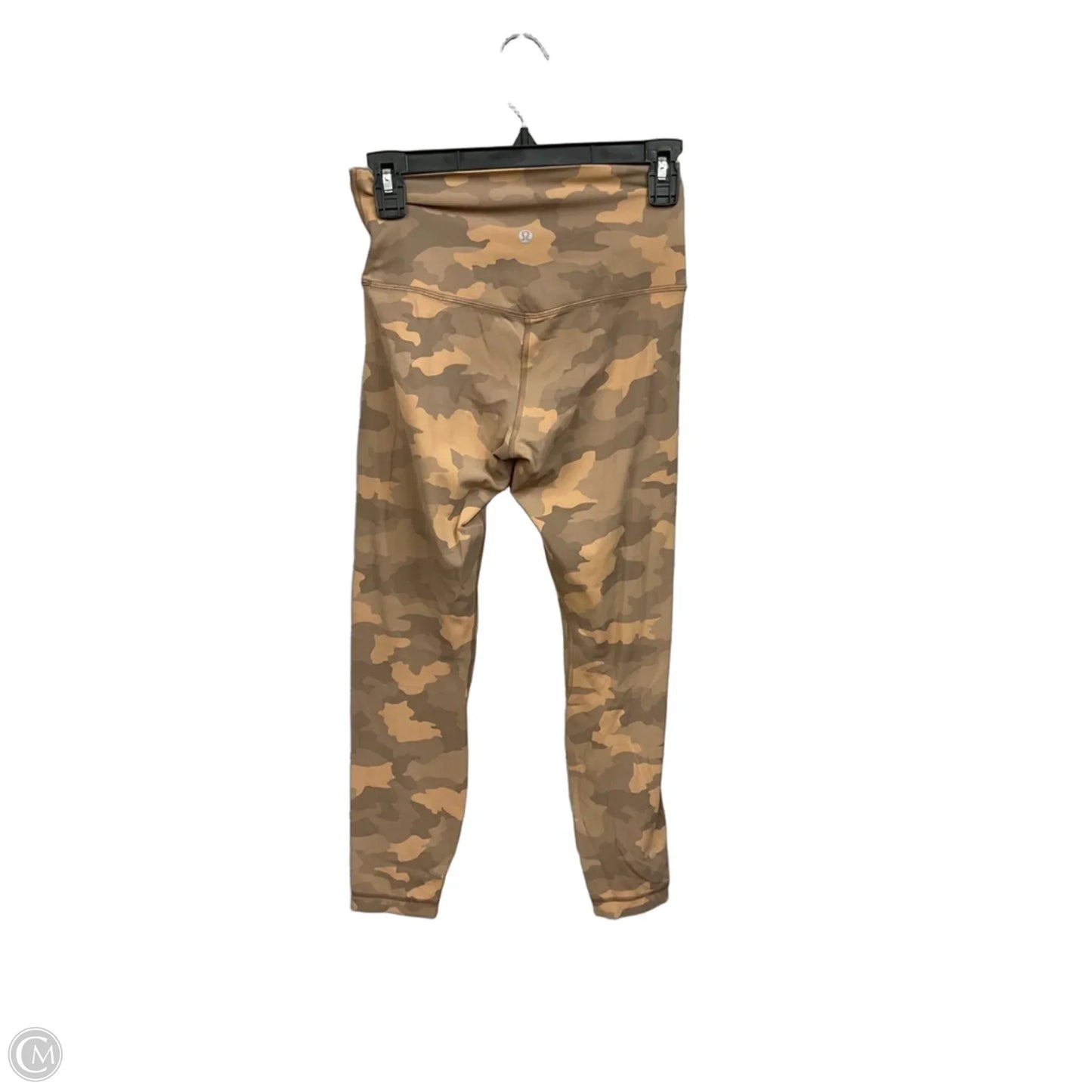 Athletic Leggings By Lululemon In Camouflage Print, Size: S