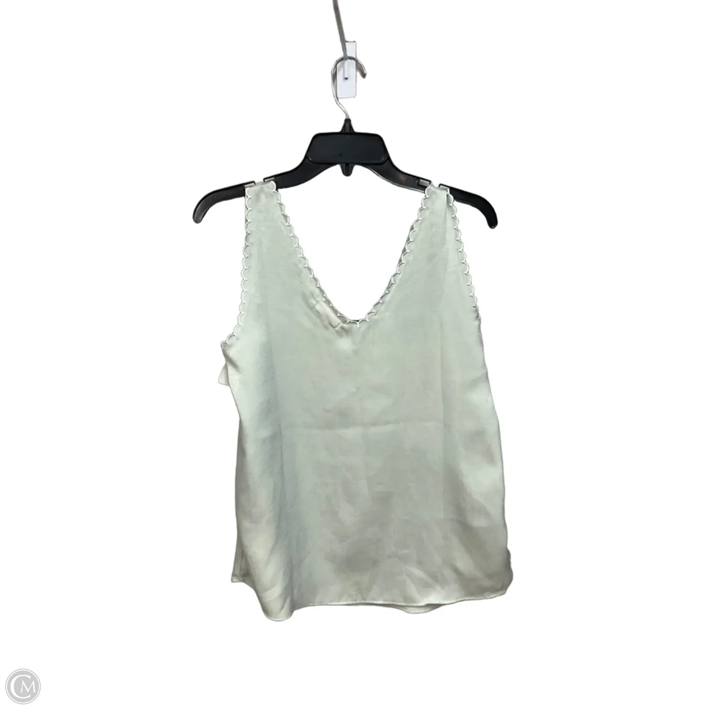 Top Sleeveless By Lc Lauren Conrad In Green, Size: M
