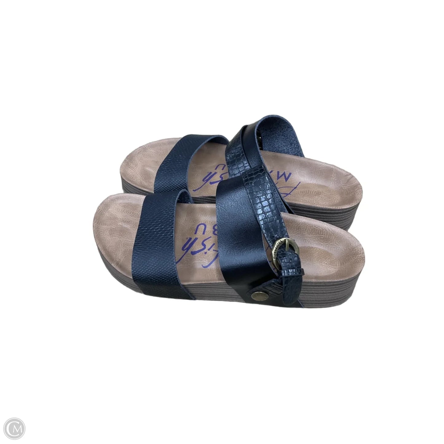 Sandals Flats By Blowfish In Black, Size: 8.5