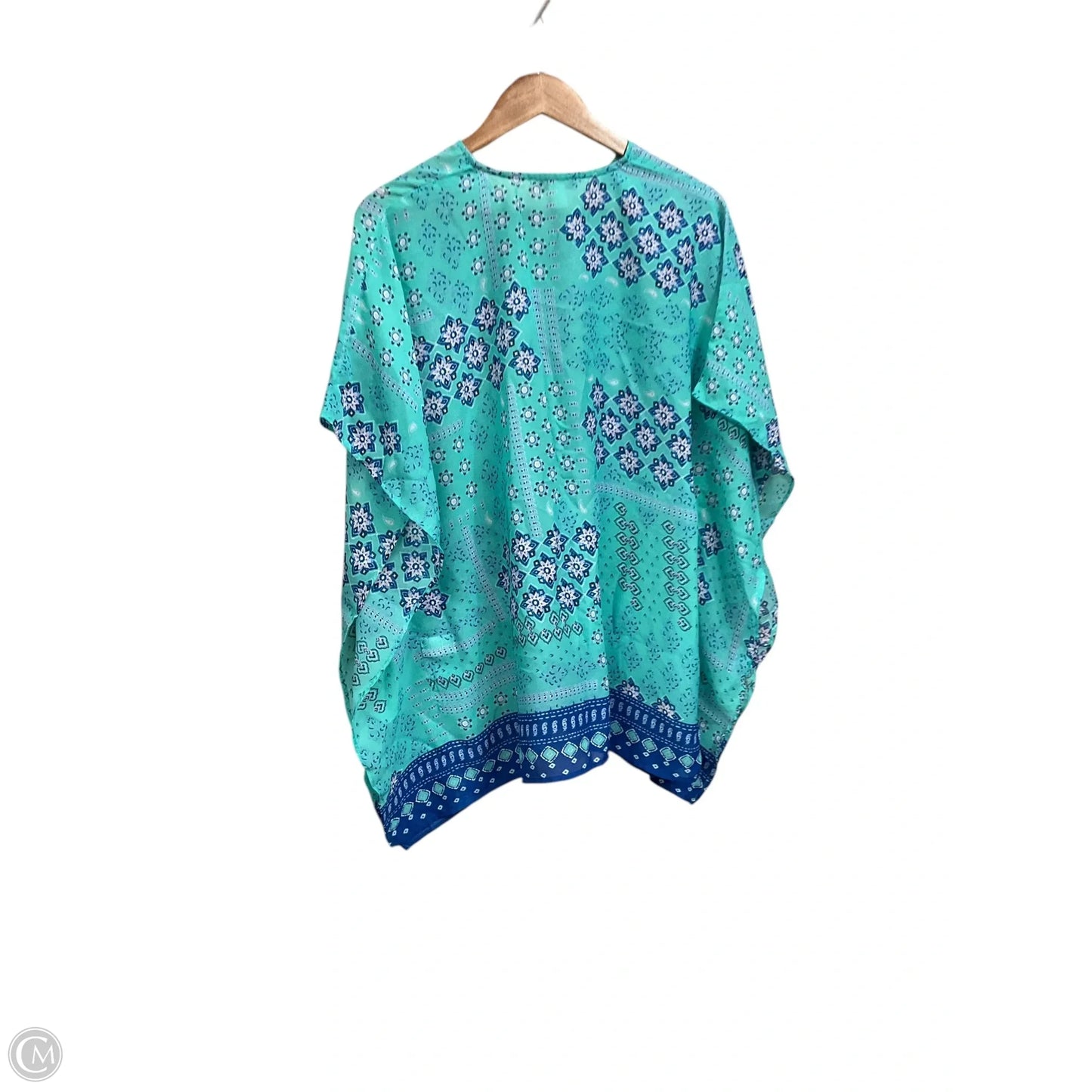 Kimono By Coldwater Creek In Aqua, Size: S