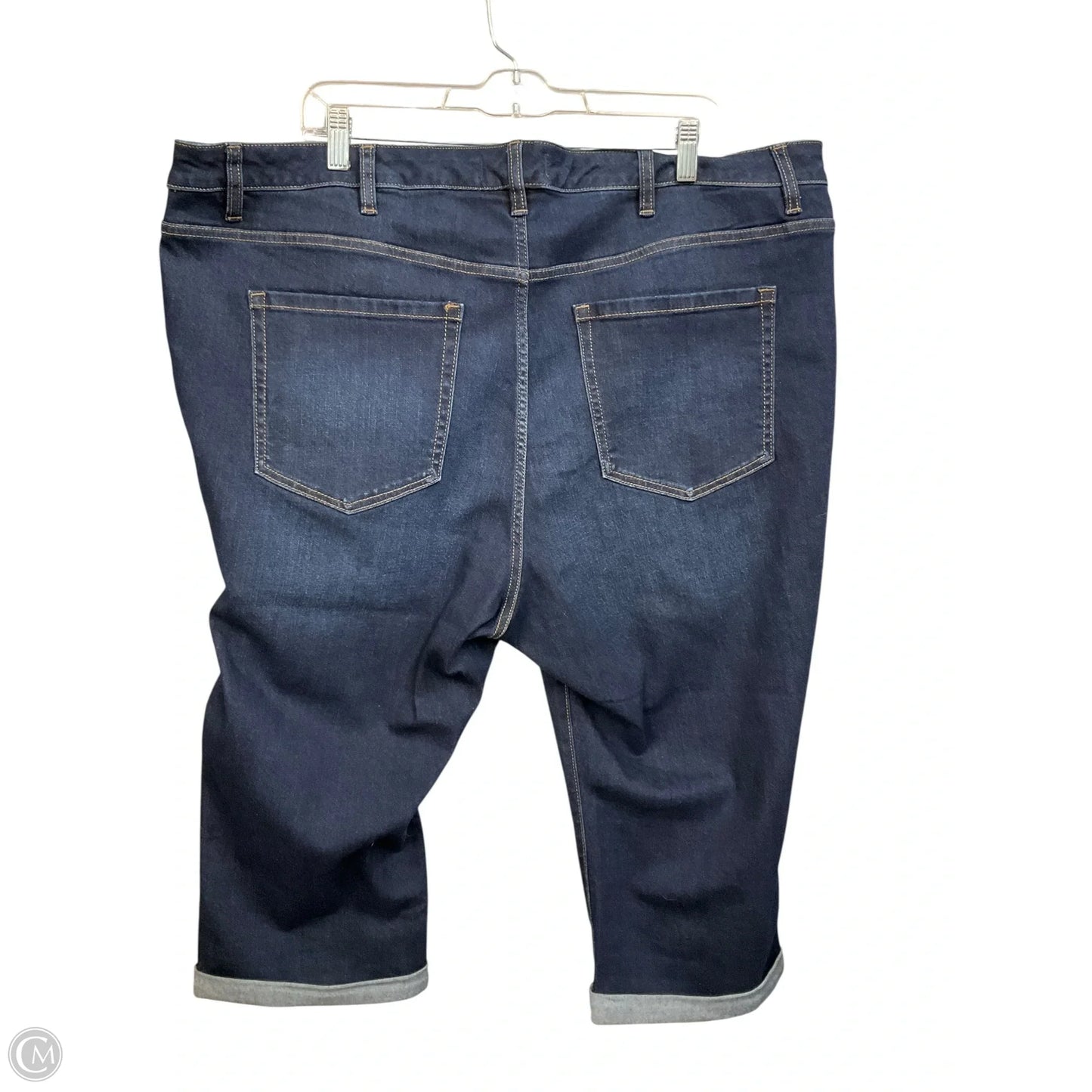 Capris By Lane Bryant In Blue Denim, Size: 24