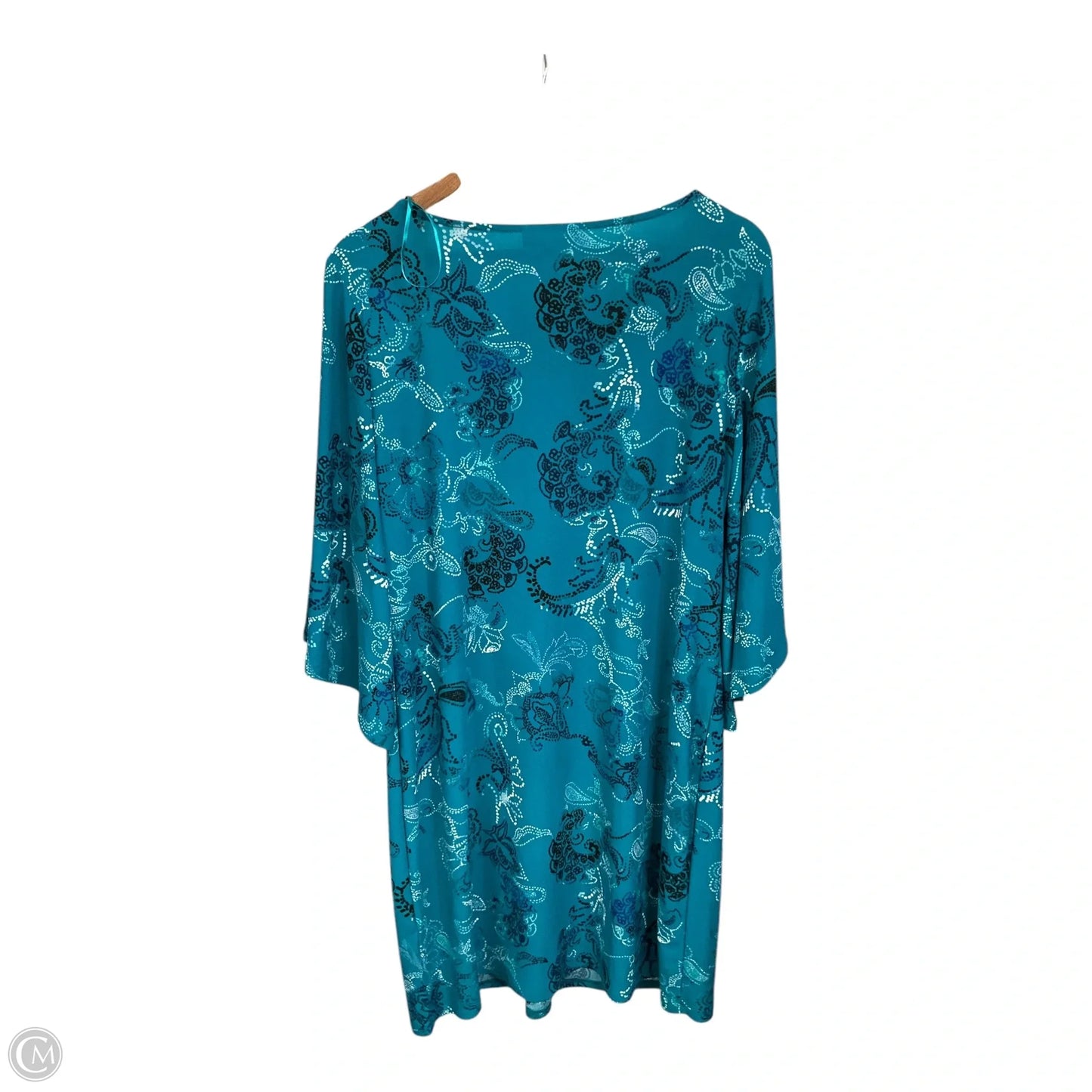 Dress Casual Short By Dana Buchman In Blue, Size: L