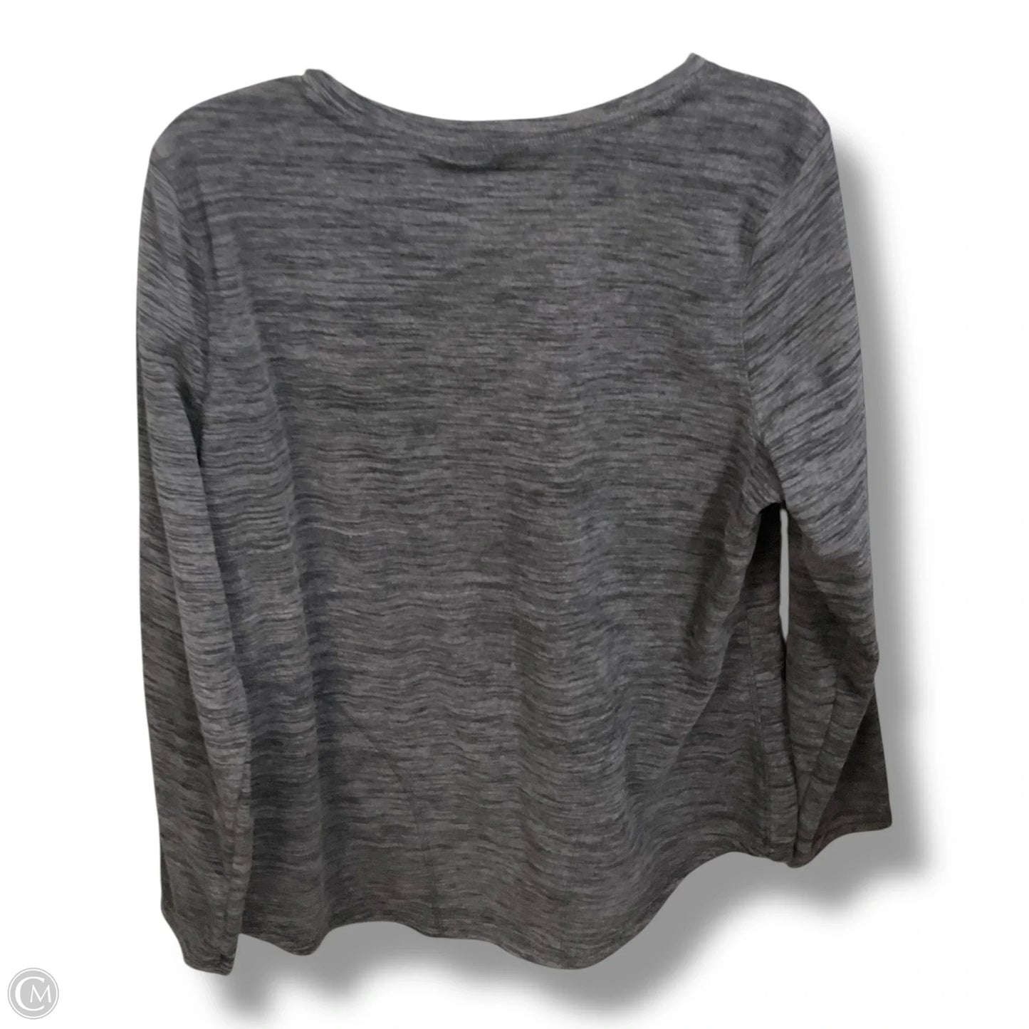 Top Long Sleeve By Tek Gear In Grey, Size: Xl