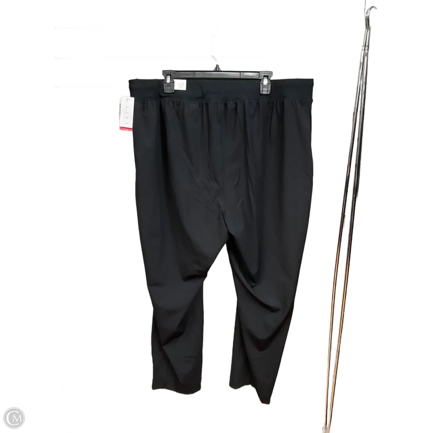 Athletic Pants By Livi Active In Black, Size: 3x