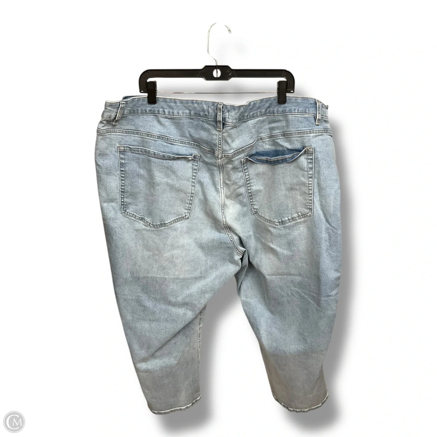 Jeans Wide Leg By Lane Bryant In Blue Denim, Size: 4x