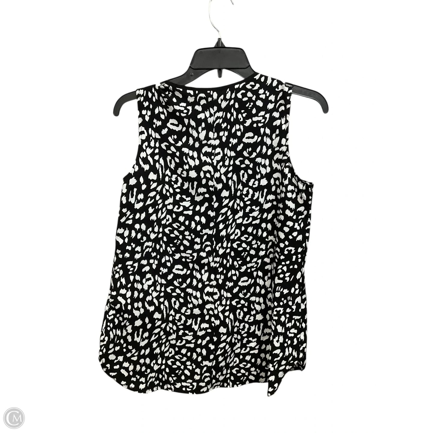 Top Sleeveless By Apt 9 In Animal Print, Size: S