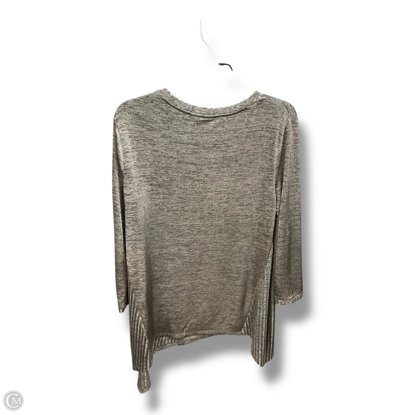 Top Long Sleeve By Dana Buchman In Multi-colored, Size: L