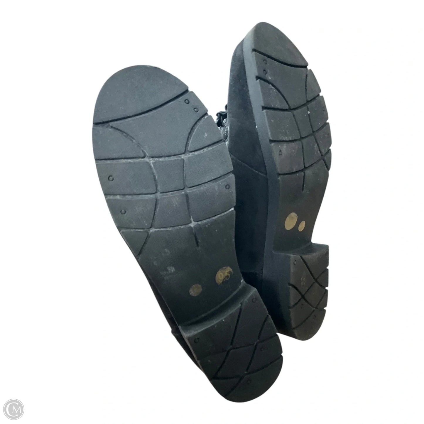 Boots Ankle Flats By St Johns Bay In Black, Size: 9.5