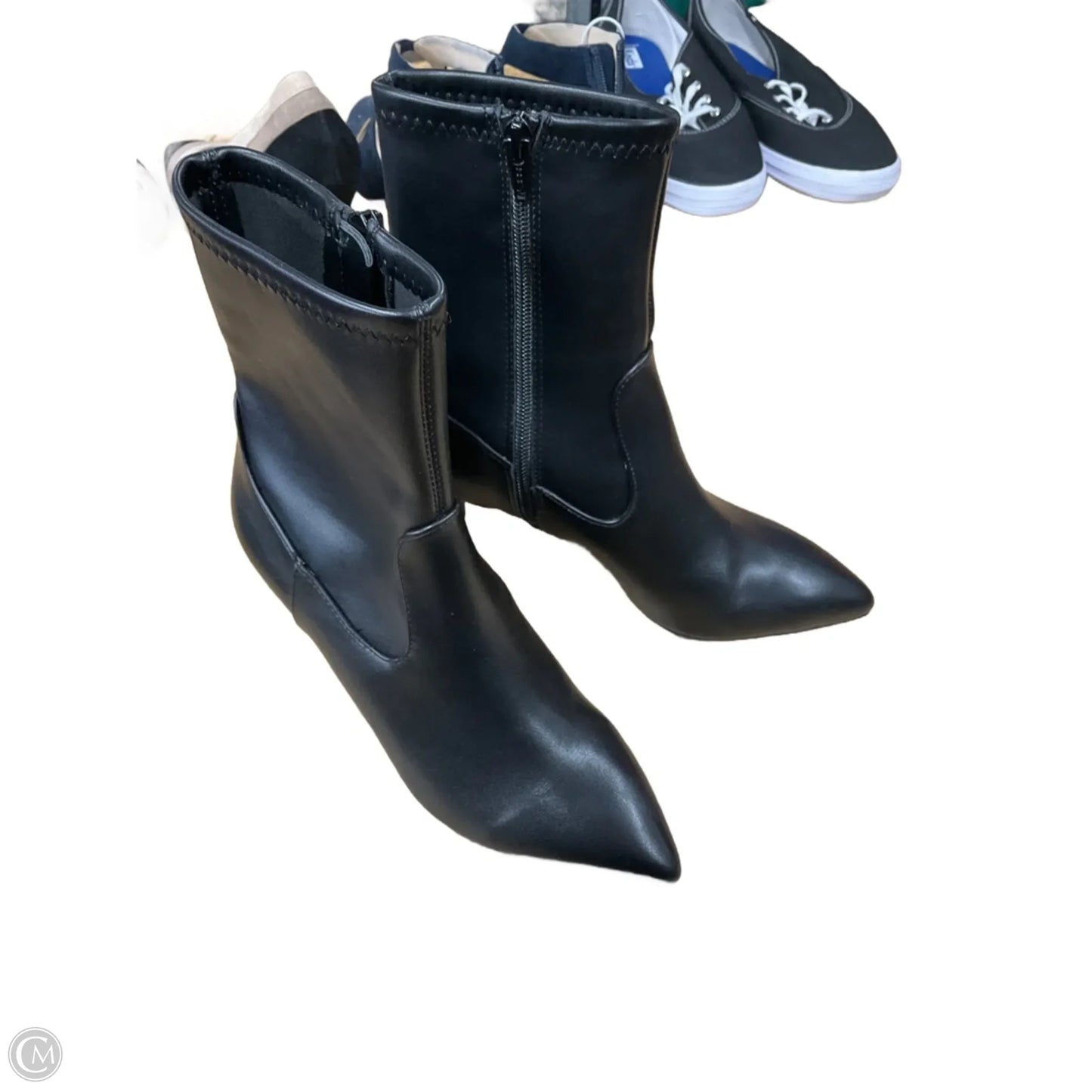 Boots Ankle Heels By Dolce Vita In Black, Size: 7