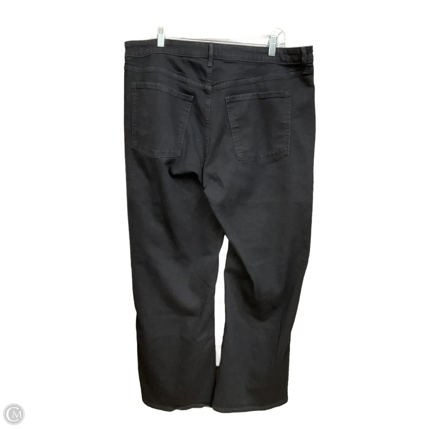 Jeans Wide Leg By Old Navy In Black Denim, Size: 18