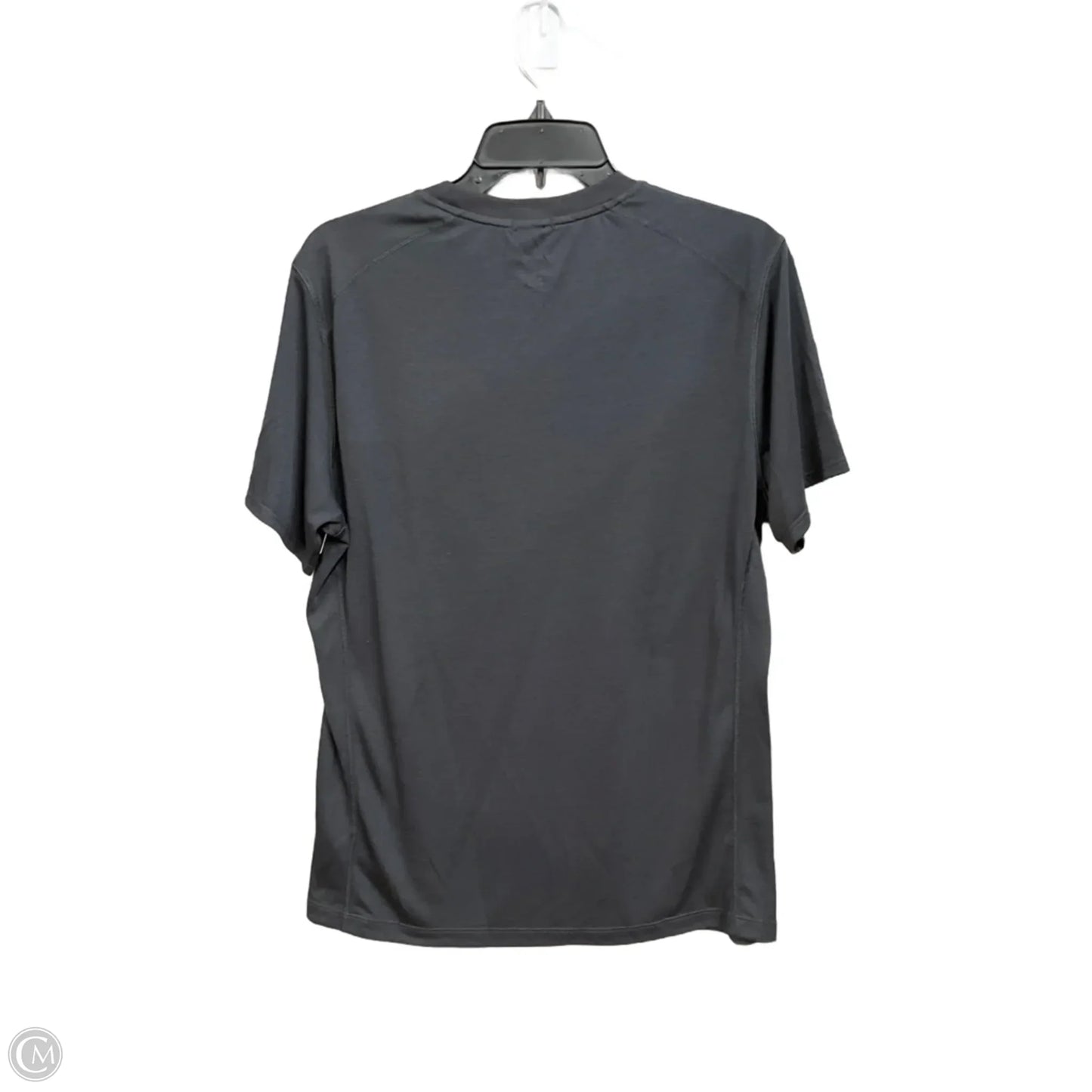 Athletic Top Short Sleeve By Brooks In Grey, Size: M