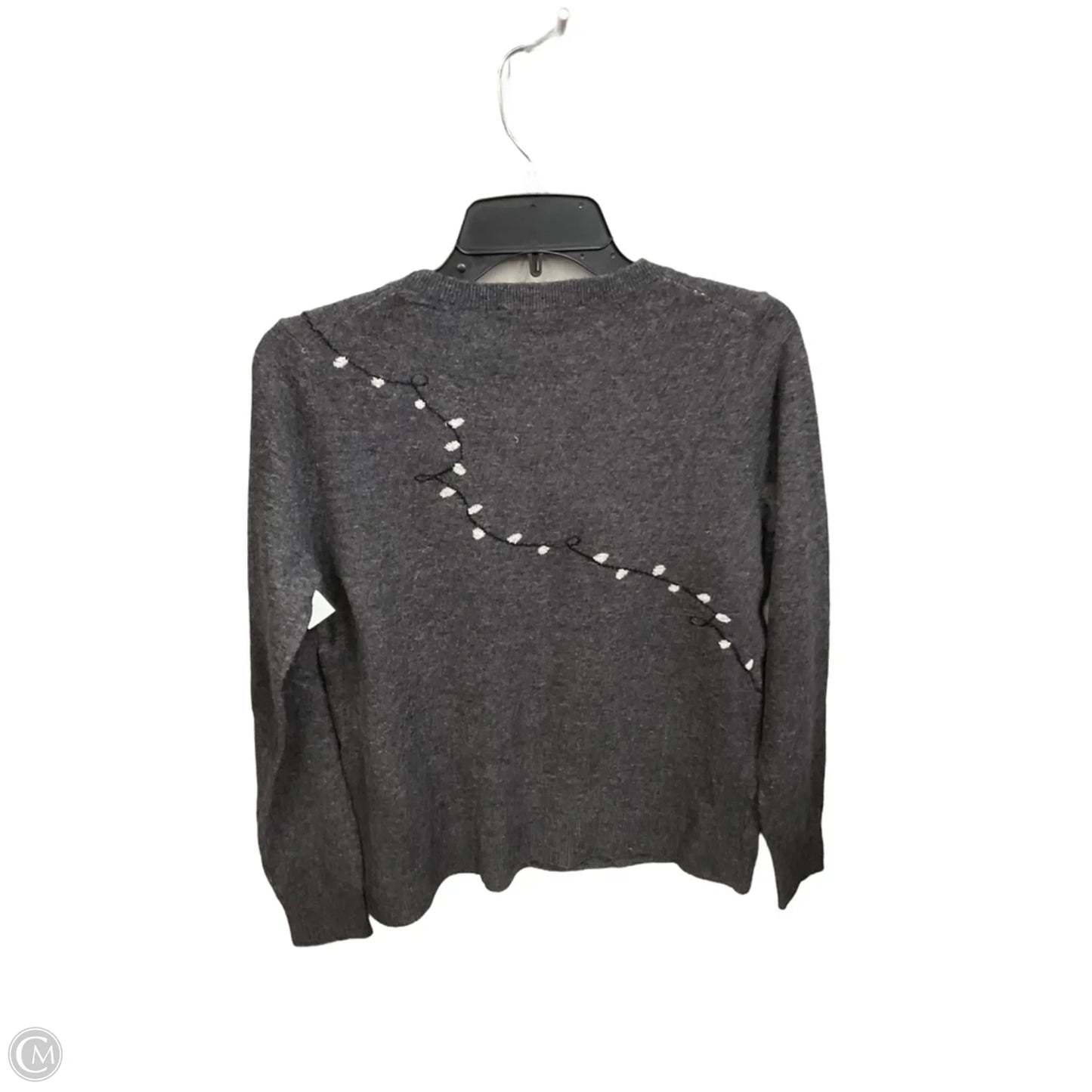 Top Long Sleeve Basic By Loft In Grey, Size: Xs