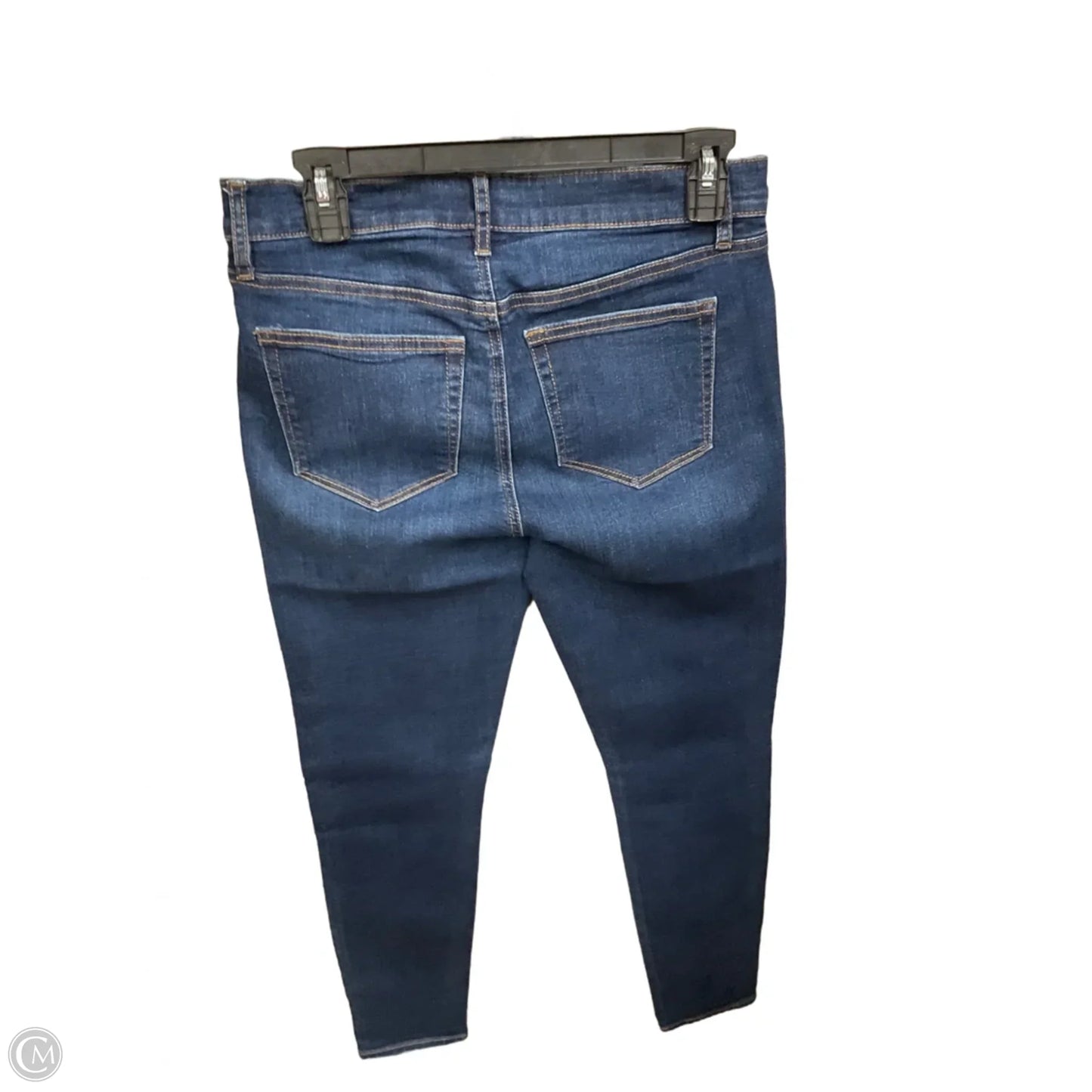 Jeans Skinny By Banana Republic In Blue Denim, Size: 4