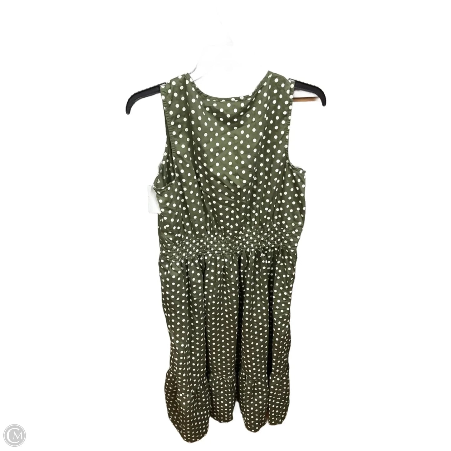 Dress Casual Maxi By J. Jill In Polkadot Pattern, Size: M