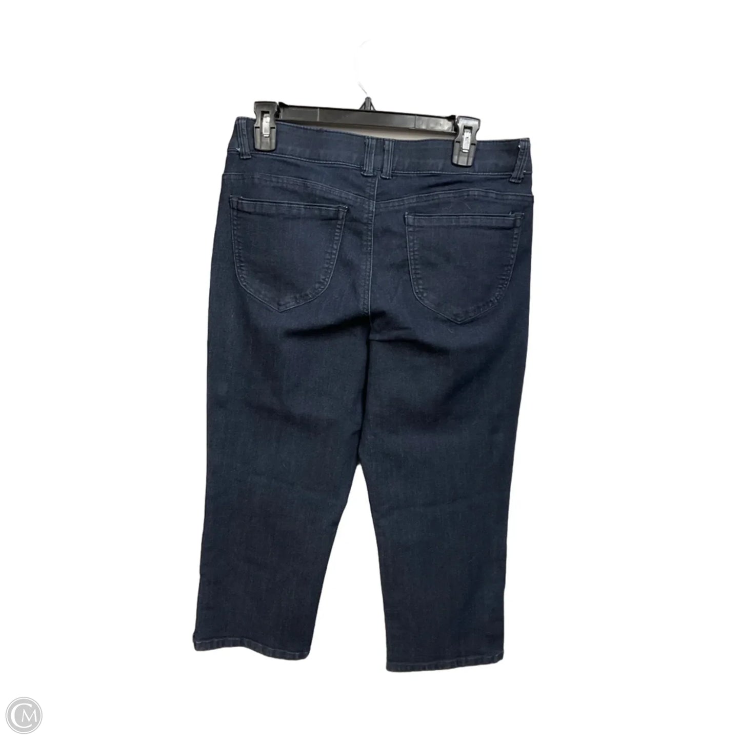Capris By Dana Buchman In Blue Denim, Size: 8