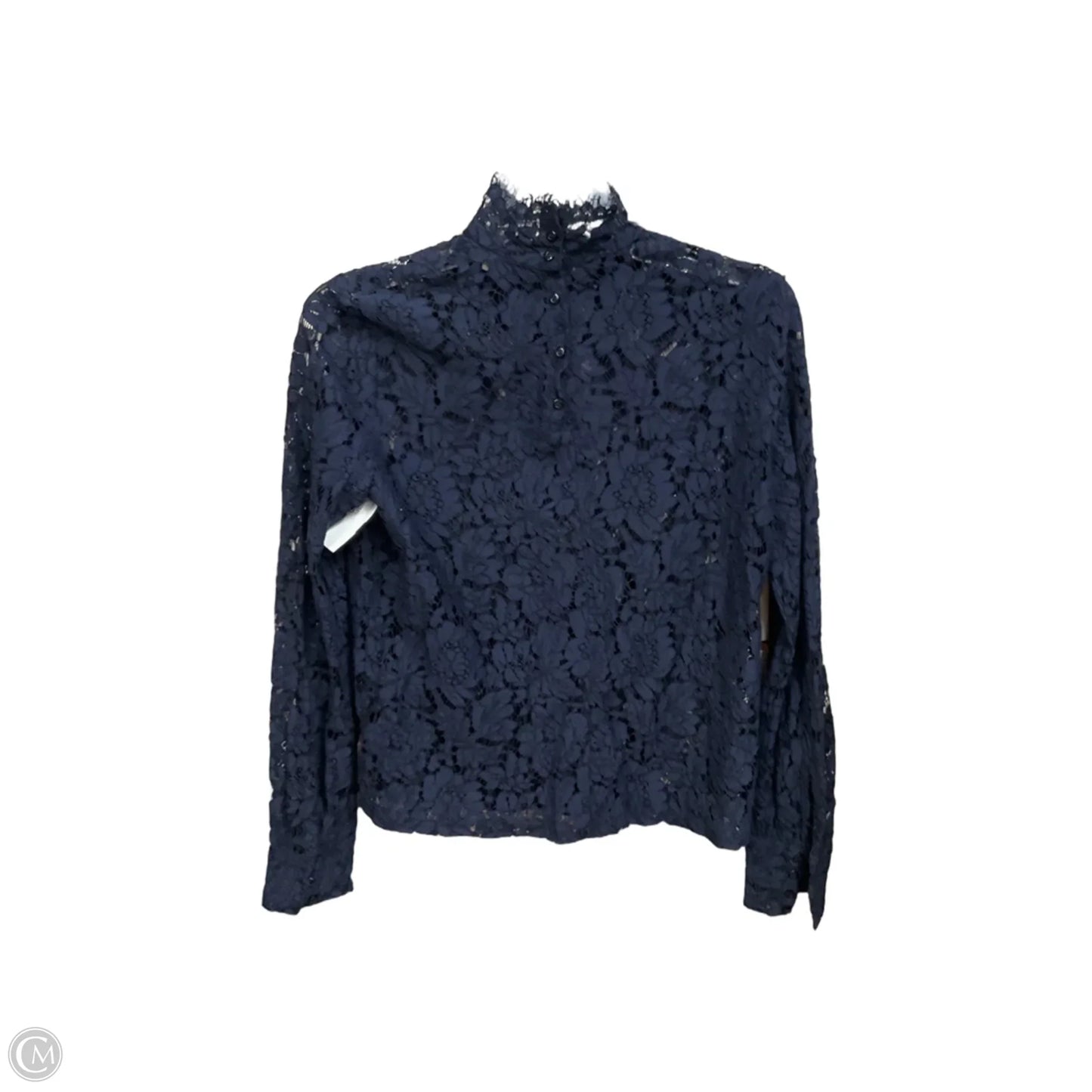 Top Long Sleeve Basic By Cmc In Navy, Size: Xs