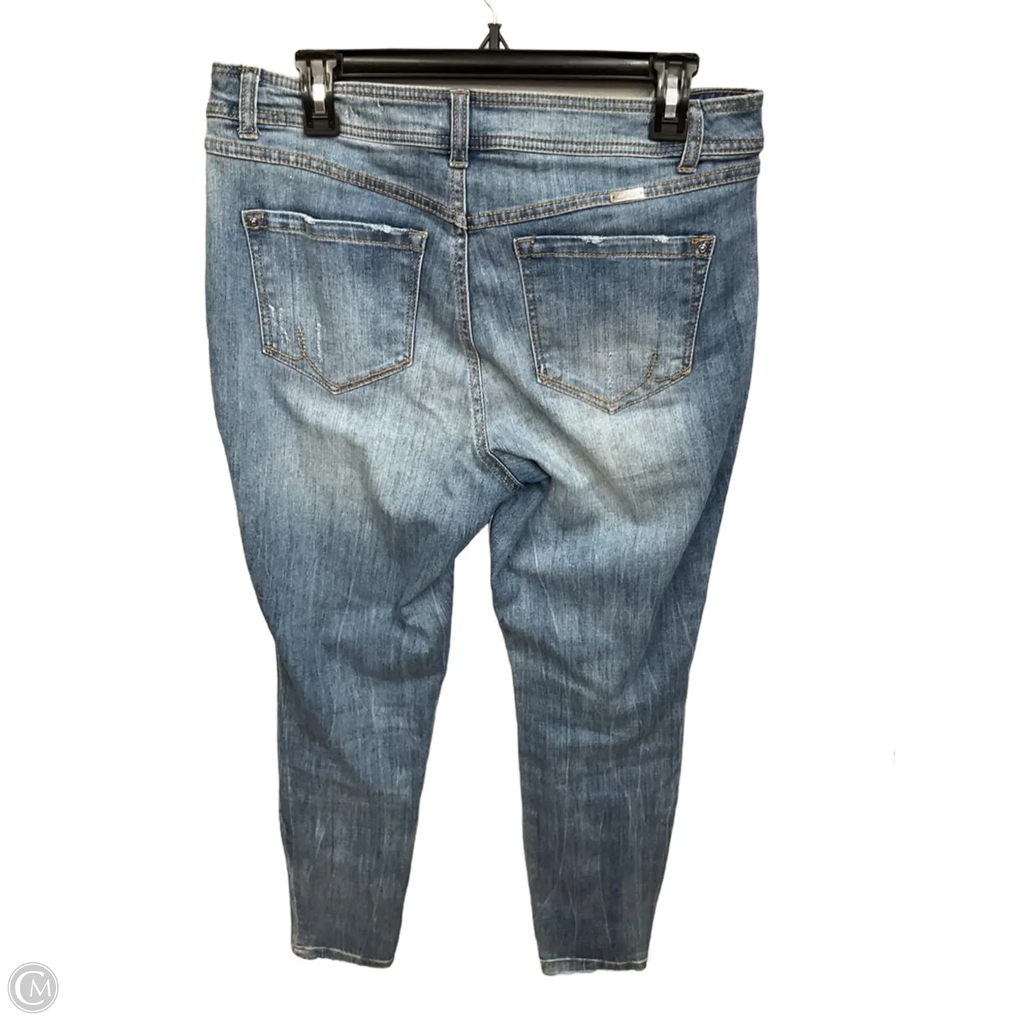 Jeans Skinny By Inc In Blue Denim, Size: 10