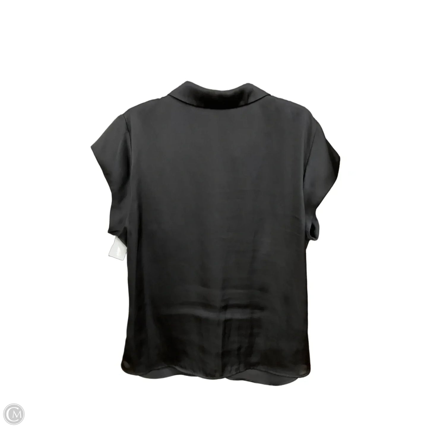 Blouse Short Sleeve By Dr2 In Black, Size: Xl