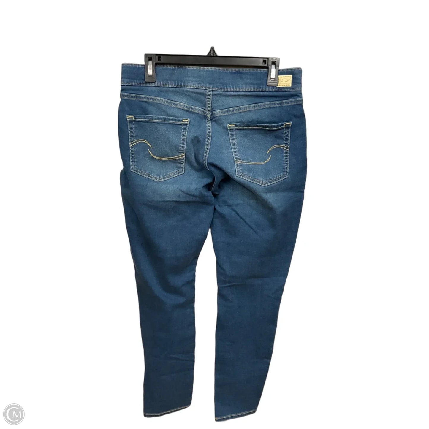 Jeans Straight By Levis In Blue Denim, Size: 12