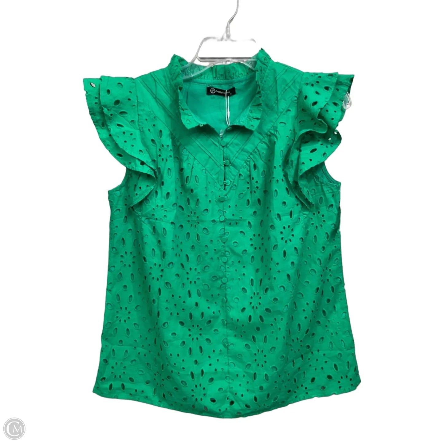 Top Sleeveless By Prettygarden In Green, Size: S