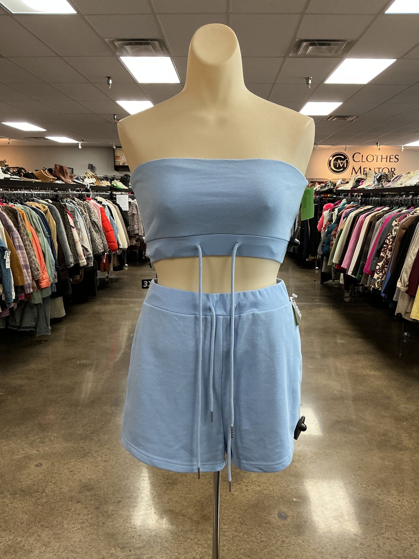 Shorts Set By Superdown In Blue, Size:S