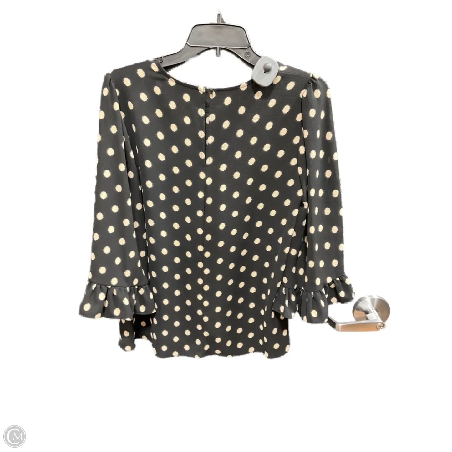 Top 3/4 Sleeve Basic By Bobeau In Purple, Size: S