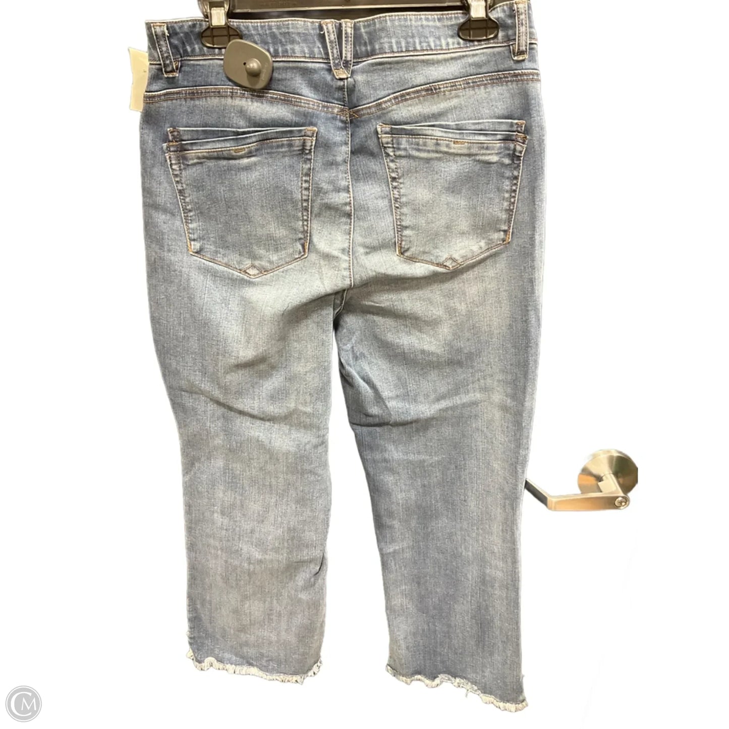 Jeans Straight By Democracy In Blue Denim, Size: 10