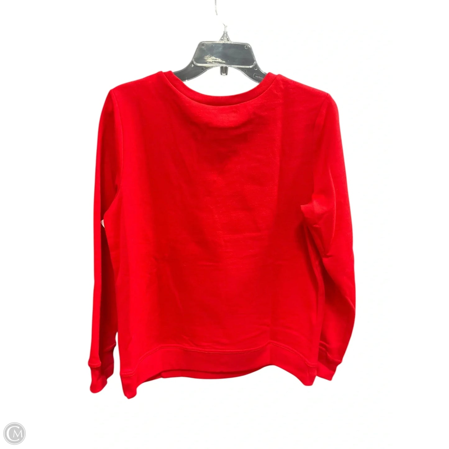 Sweatshirt Crewneck By Gap In Red, Size: S