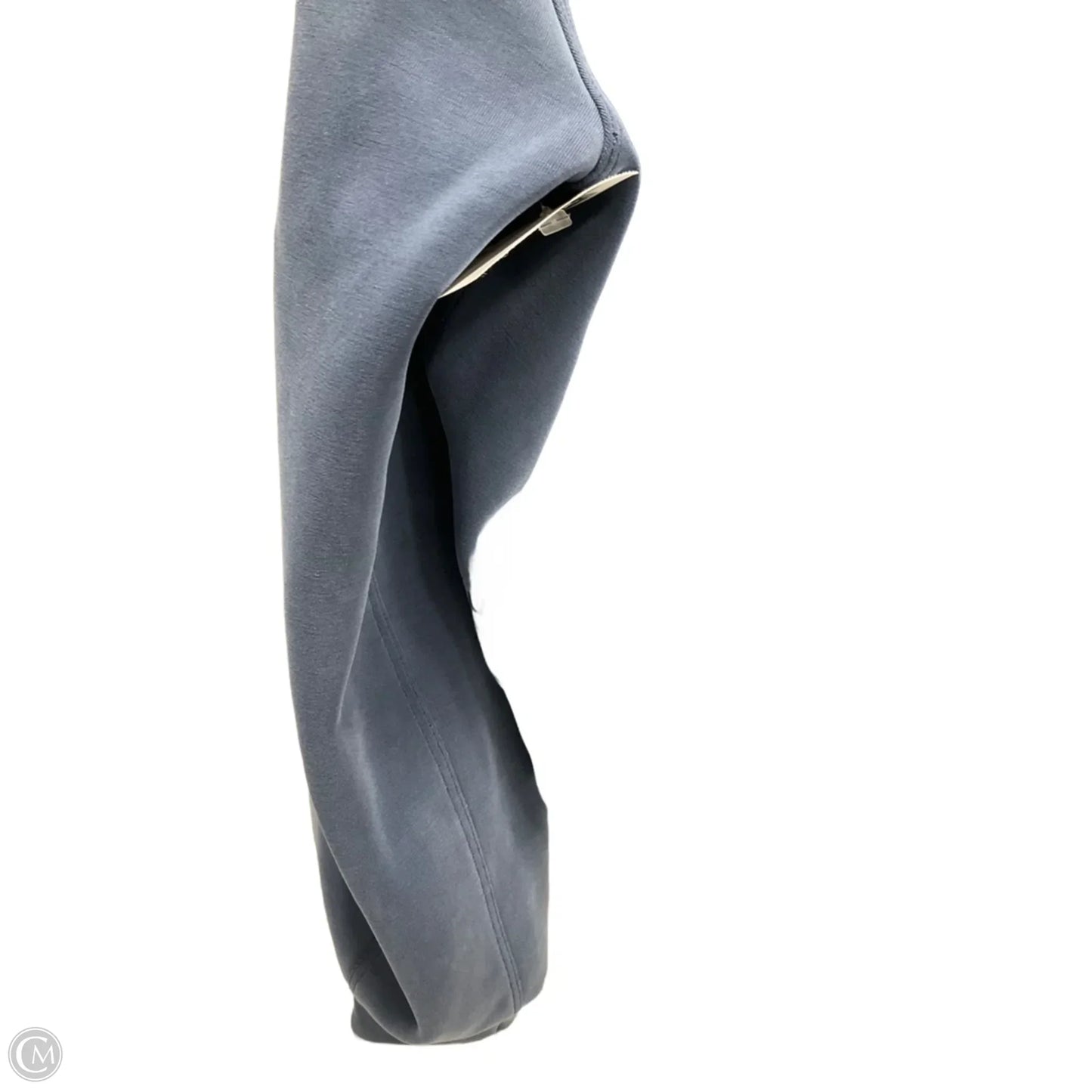 Athletic Top Long Sleeve Collar By Lululemon In Blue, Size: 6