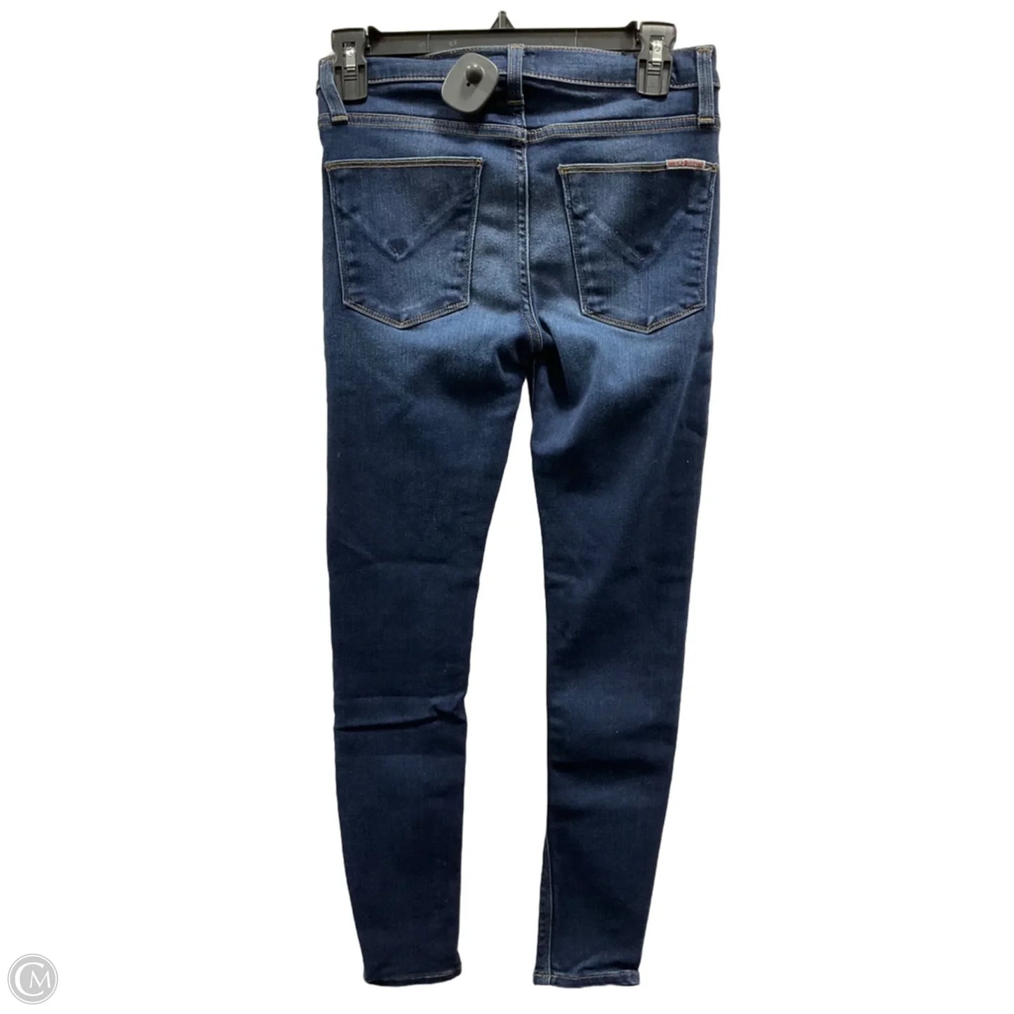 Jeans Skinny By Hudson In Blue Denim, Size: 0