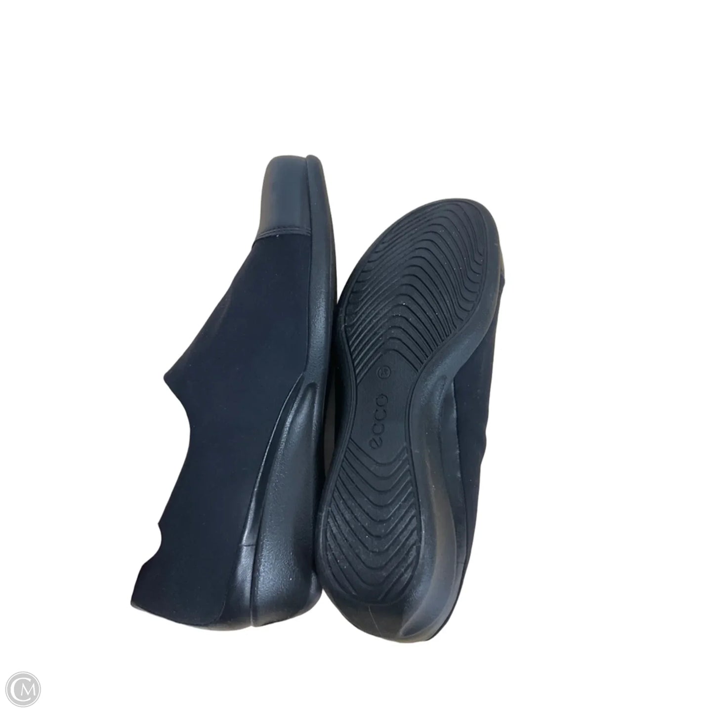Shoes Heels Wedge By Ecco In Blue, Size: 6