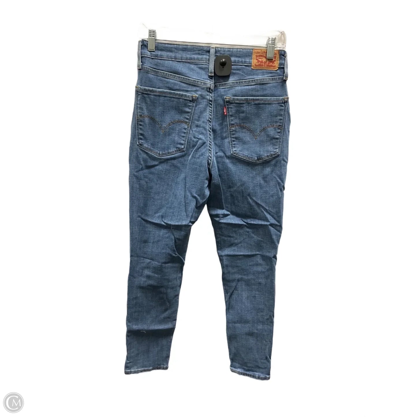 Jeans Skinny By Levis In Blue, Size: 8