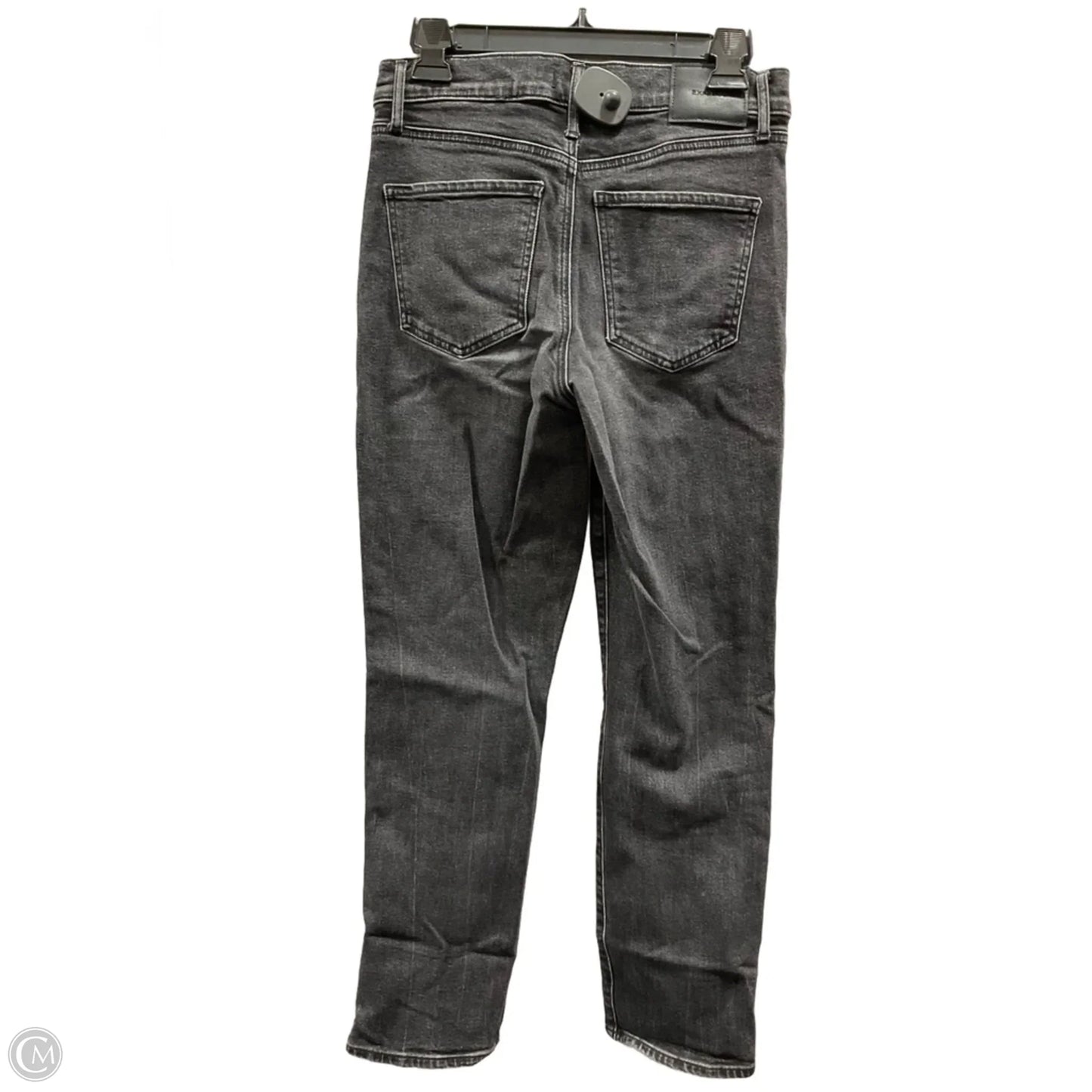 Jeans Straight By Express In Black, Size: 6