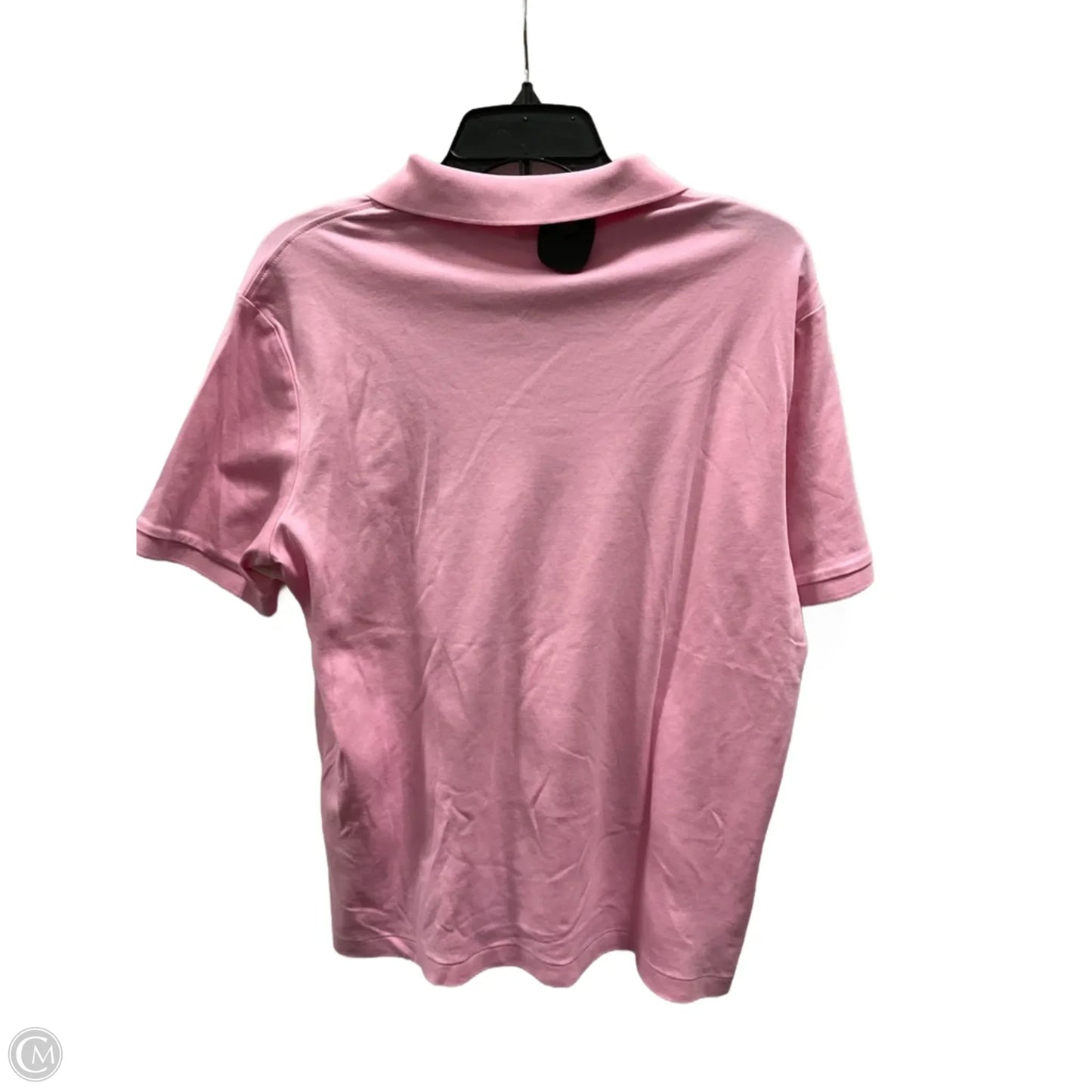 Top Short Sleeve By Polo Ralph Lauren In Pink, Size: M