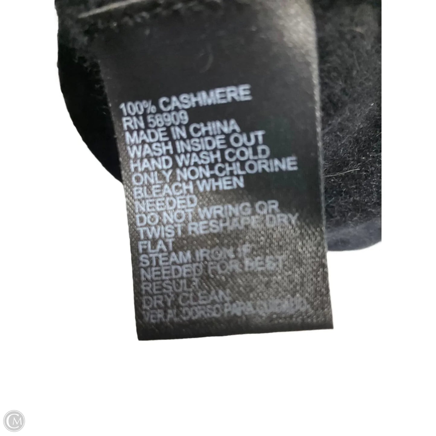 Sweater Cashmere By Antonio Melani In Black, Size: L