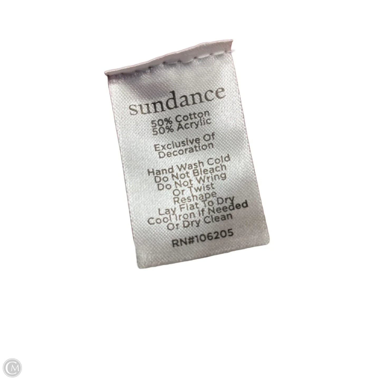 Sweater By Sundance In Red, Size: L