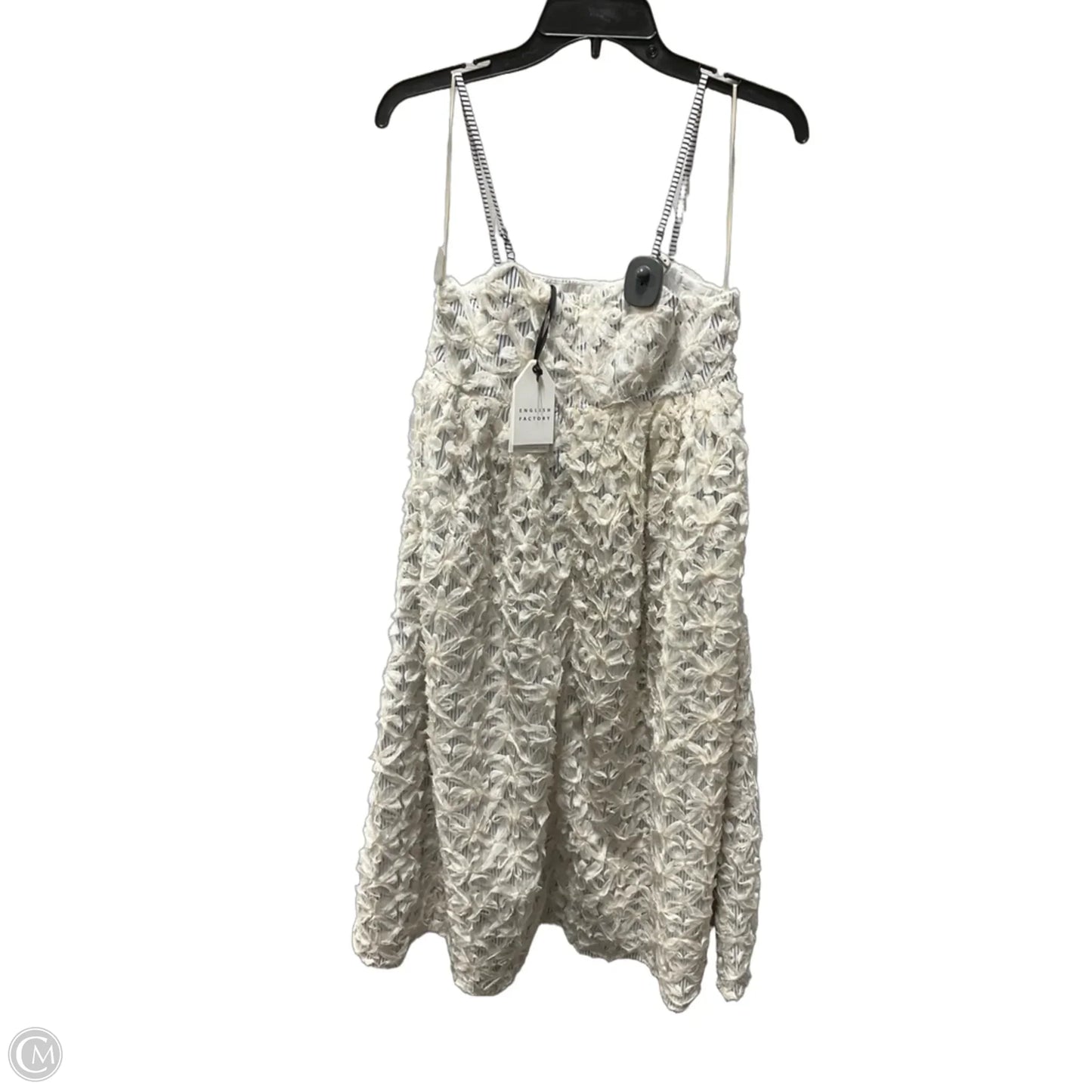 Dress Party Midi By English Factory In White, Size: Xs