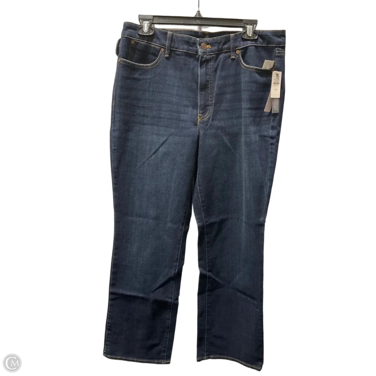 Jeans Boot Cut By Talbots In Blue, Size: 12p