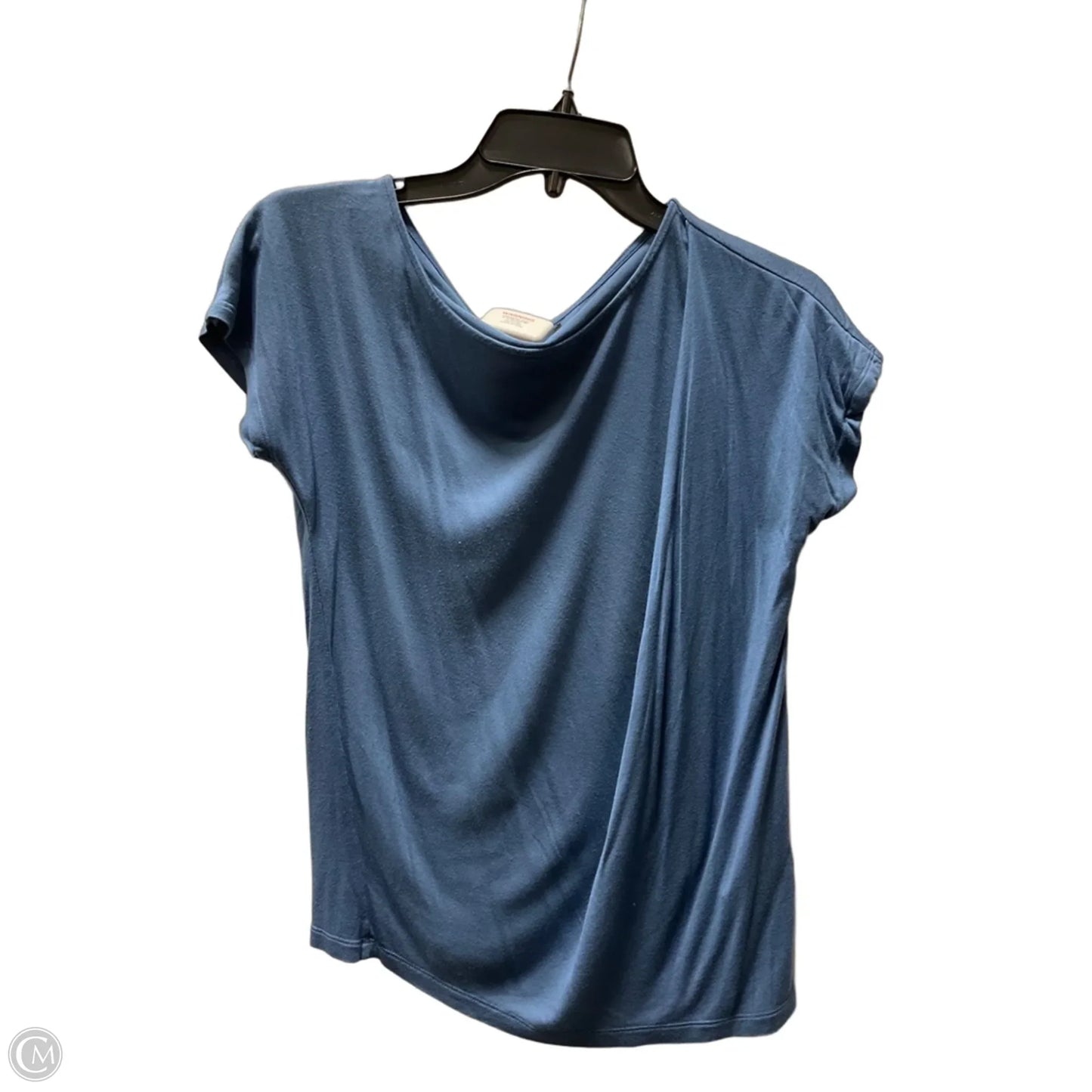 Top Short Sleeve By Banana Republic In Blue, Size: Xs