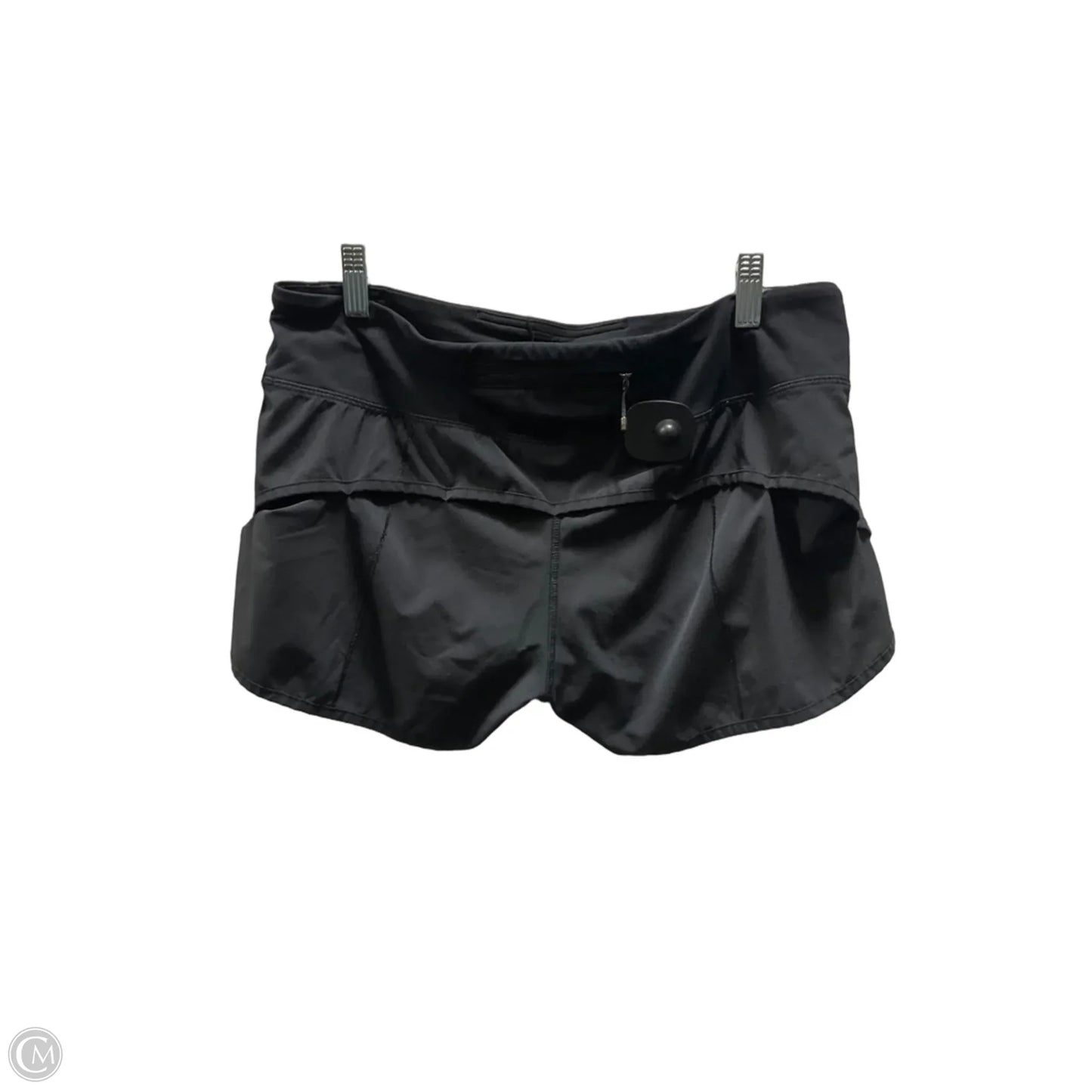 Athletic Shorts By Lululemon In Black, Size: 8