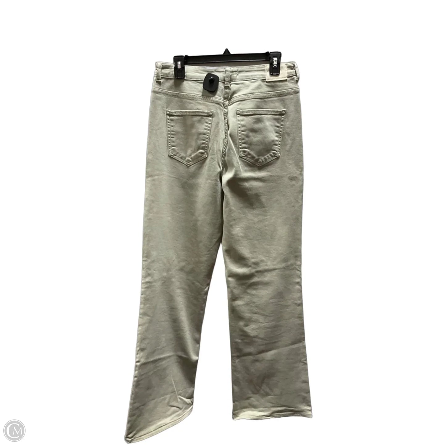 Jeans Wide Leg By Zara In Green, Size: 6